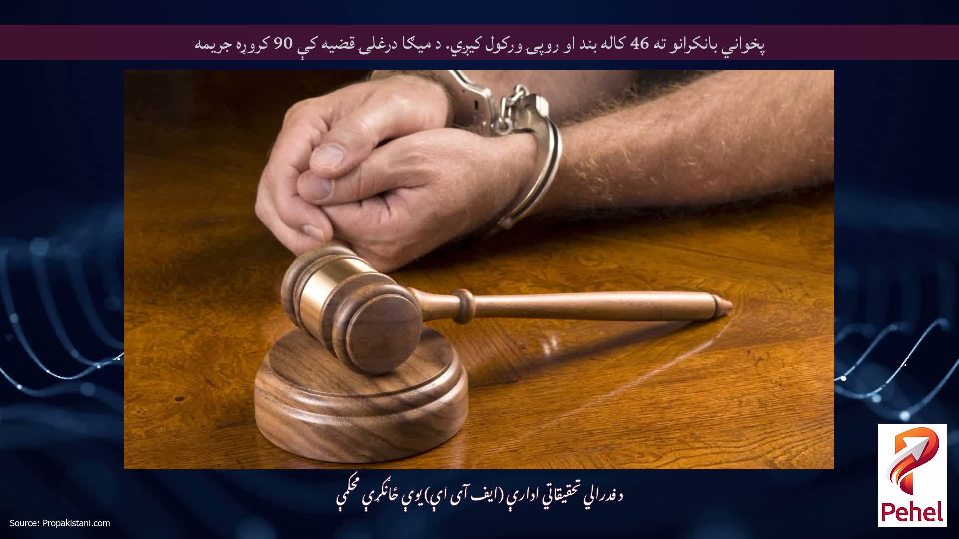 پخواني بانکرانو ته 46 کاله بند او روپۍ ورکول کیږي. د میګا درغلۍ قضیه کې 90 کروړه جریمه