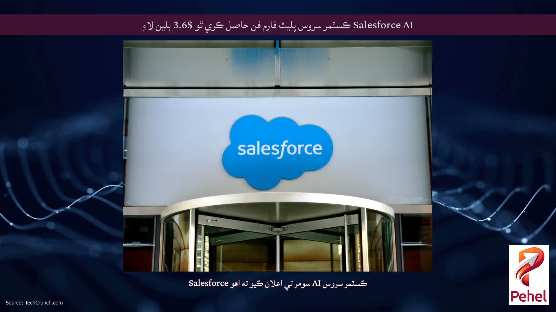 Salesforce AI ڪسٽمر سروس پليٽ فارم فن حاصل ڪري ٿو $3.6 بلين لاءِ