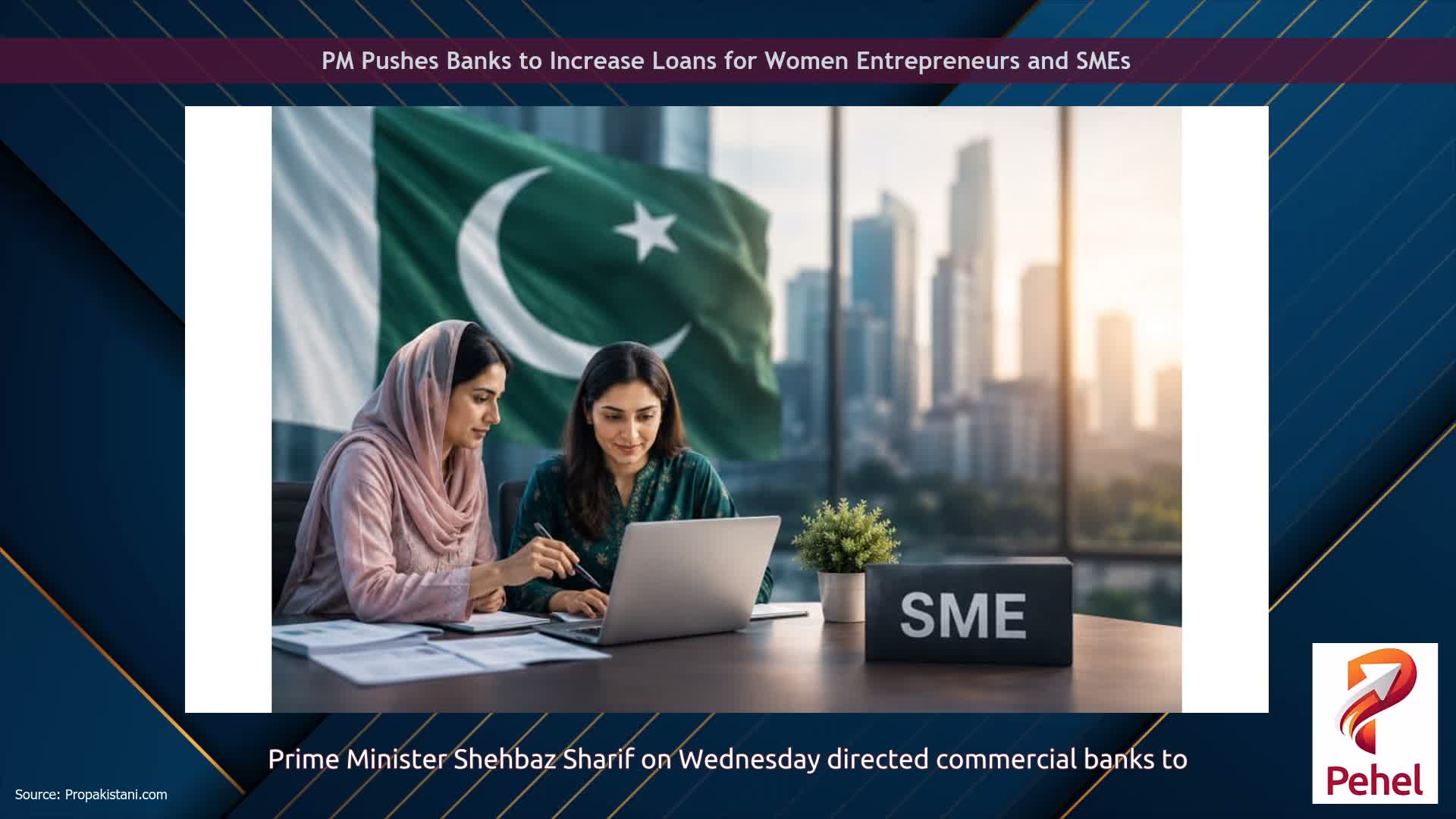 PM Pushes Banks to Increase Loans for Women Entrepreneurs and SMEs