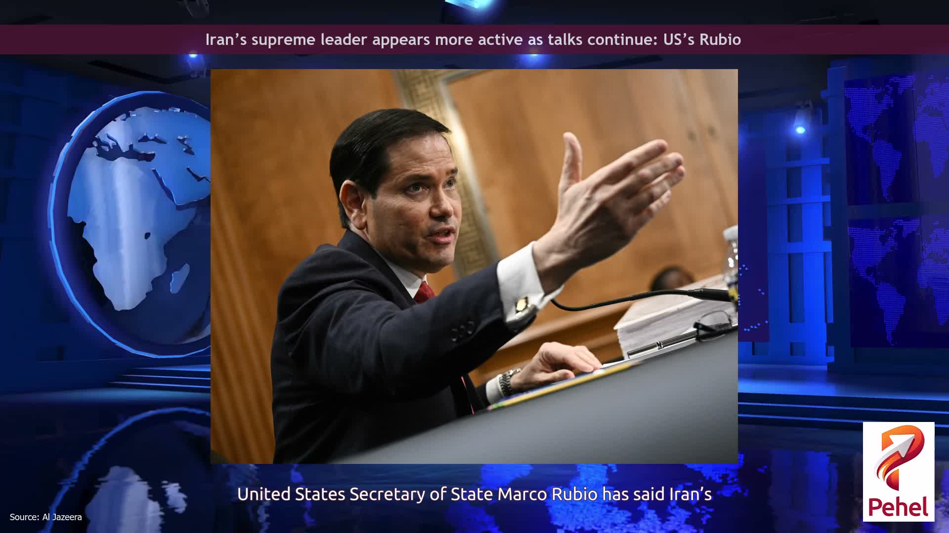 Iran’s supreme leader appears more active as talks continue: US’s Rubio