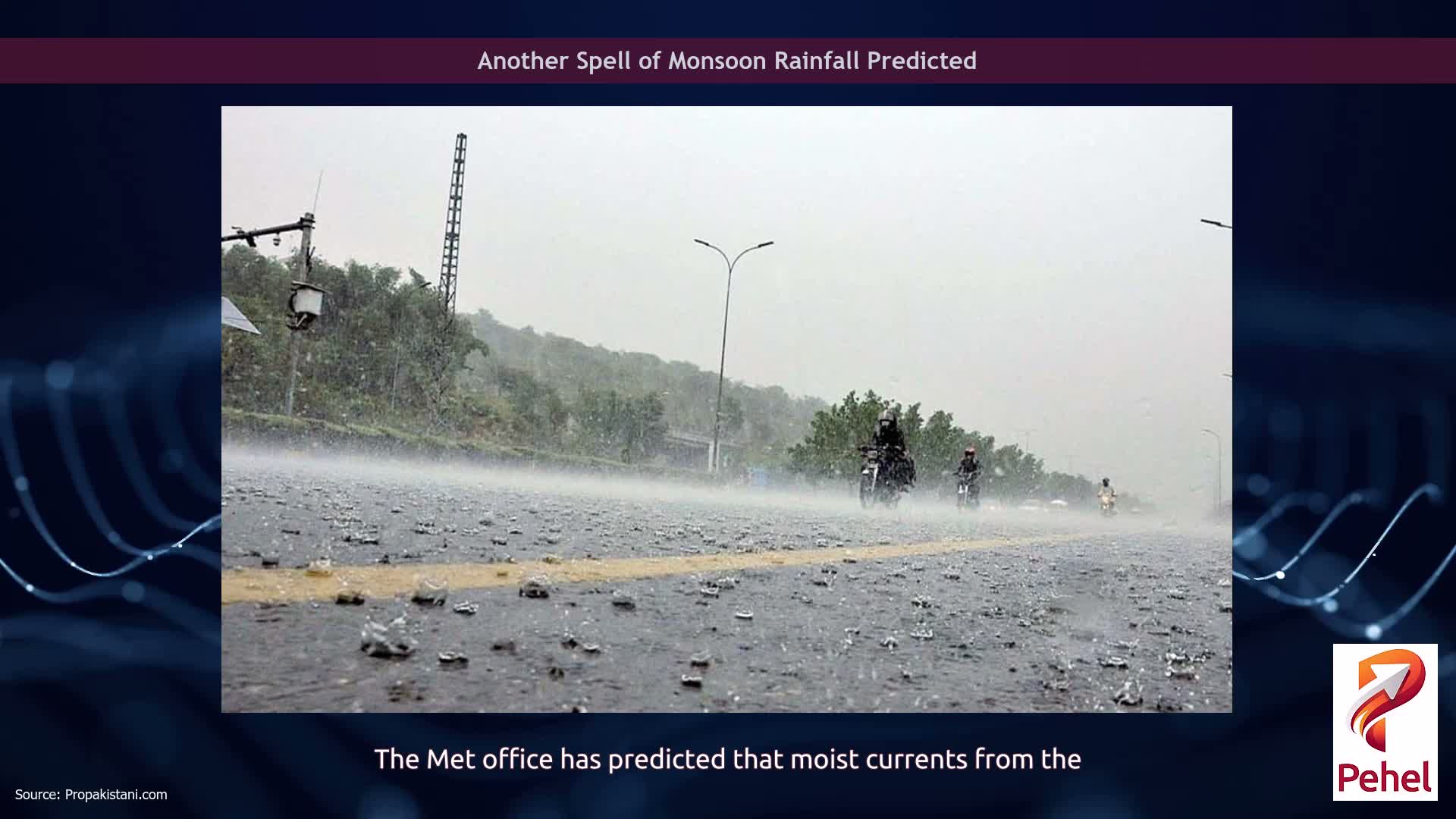 Another Spell of Monsoon Rainfall Predicted