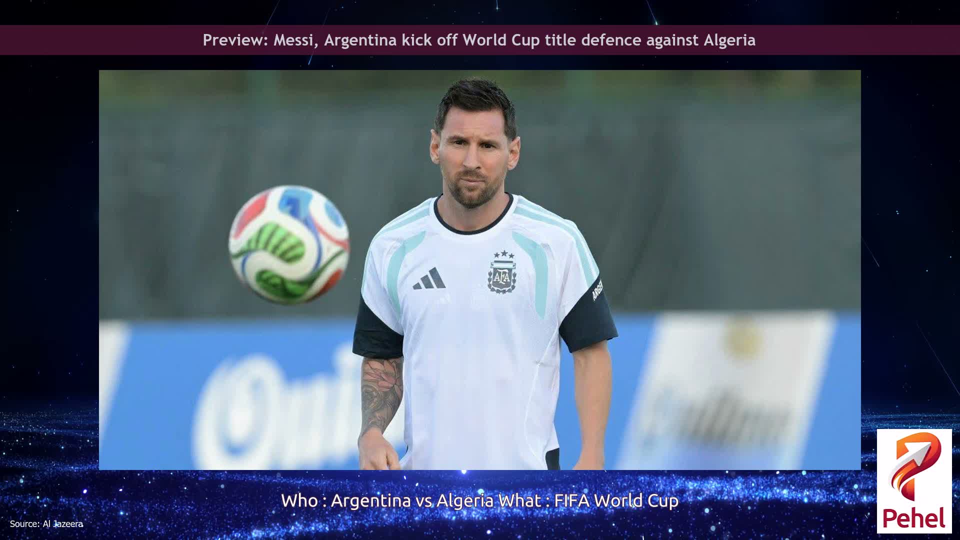 Preview: Messi, Argentina kick off World Cup title defence against Algeria