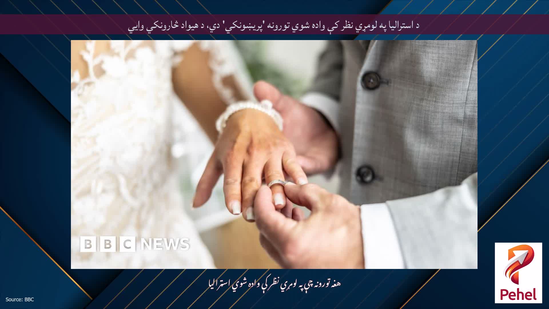د استرالیا په لومړي نظر کې واده شوي تورونه 'پریښونکي' دي، د هیواد څارونکي وايي