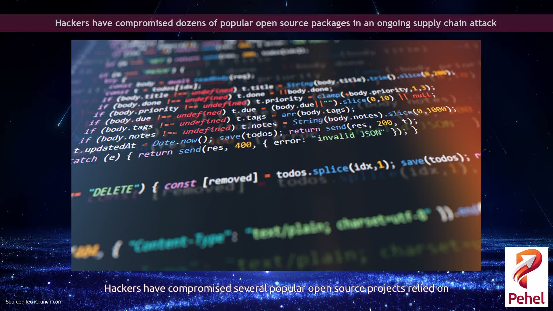 Hackers have compromised dozens of popular open source packages in an ongoing supply chain attack
