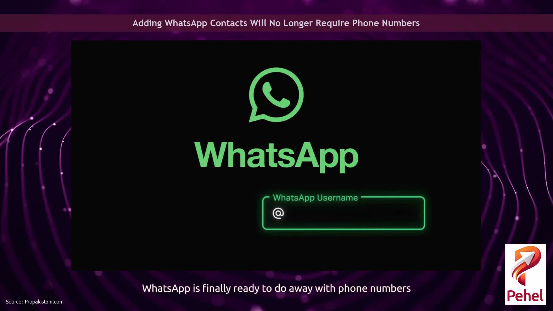Adding WhatsApp Contacts Will No Longer Require Phone Numbers
