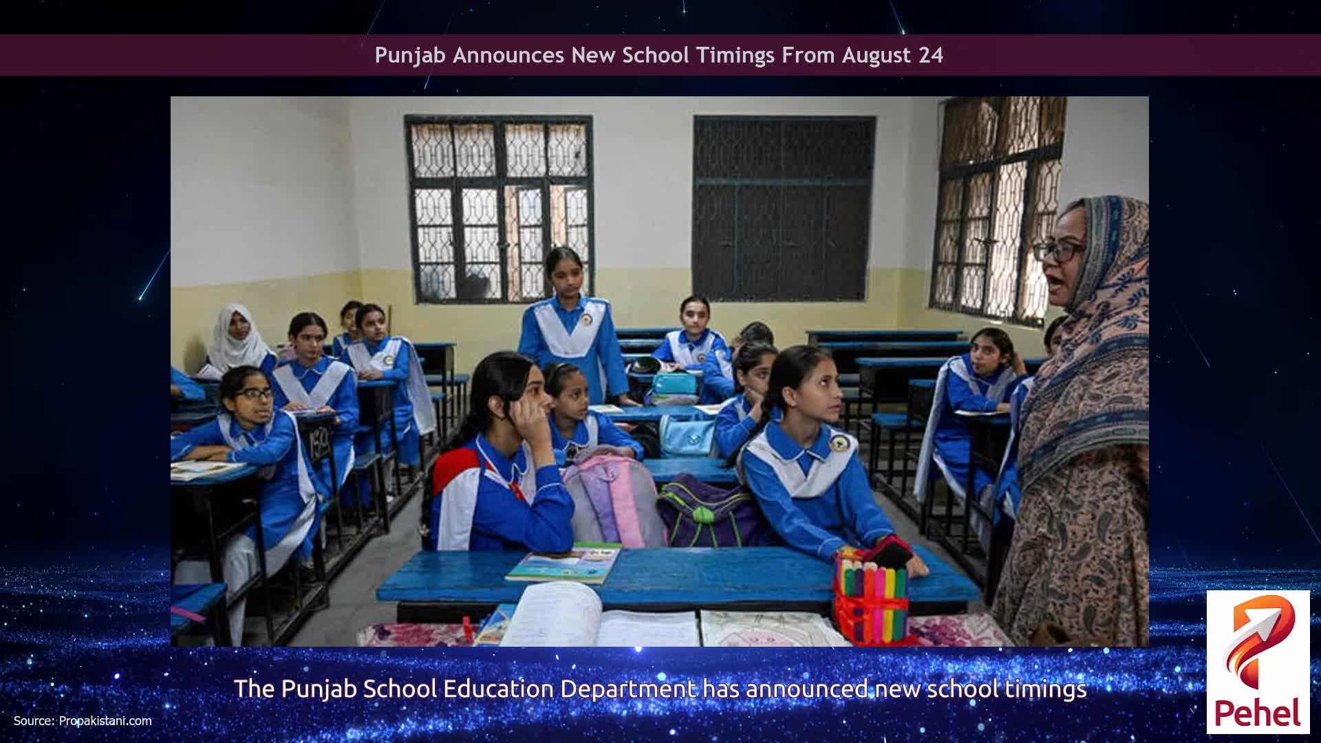 Punjab Announces New School Timings From August 24