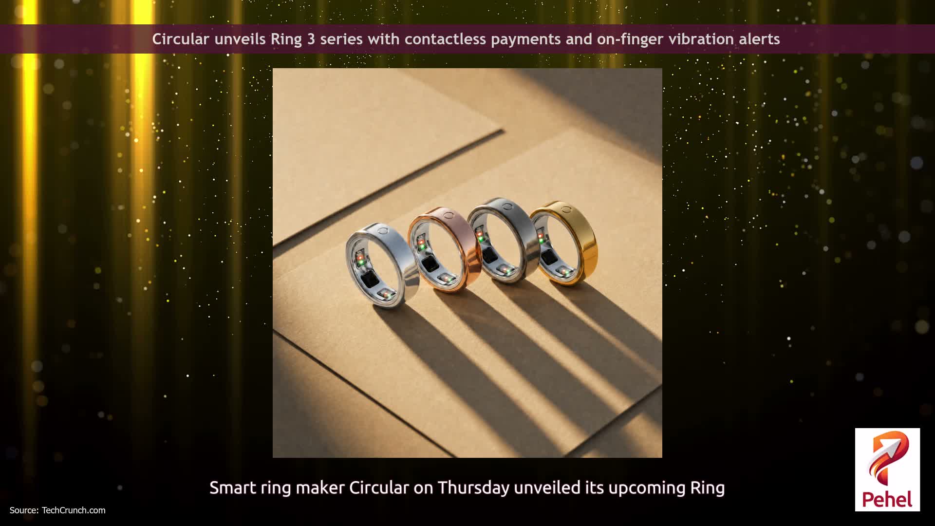 Circular unveils Ring 3 series with contactless payments and on-finger vibration alerts