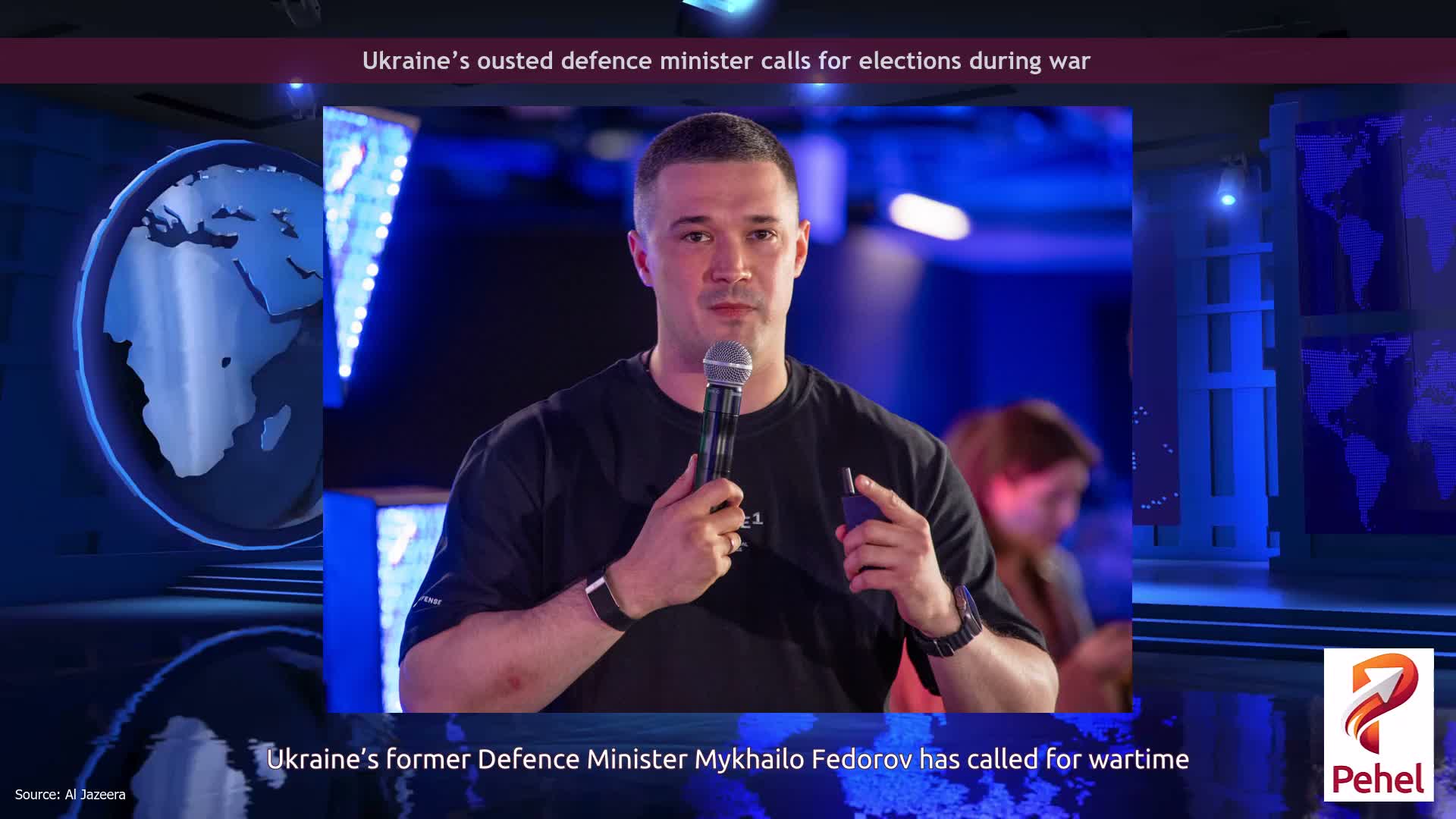 Ukraine’s ousted defence minister calls for elections during war