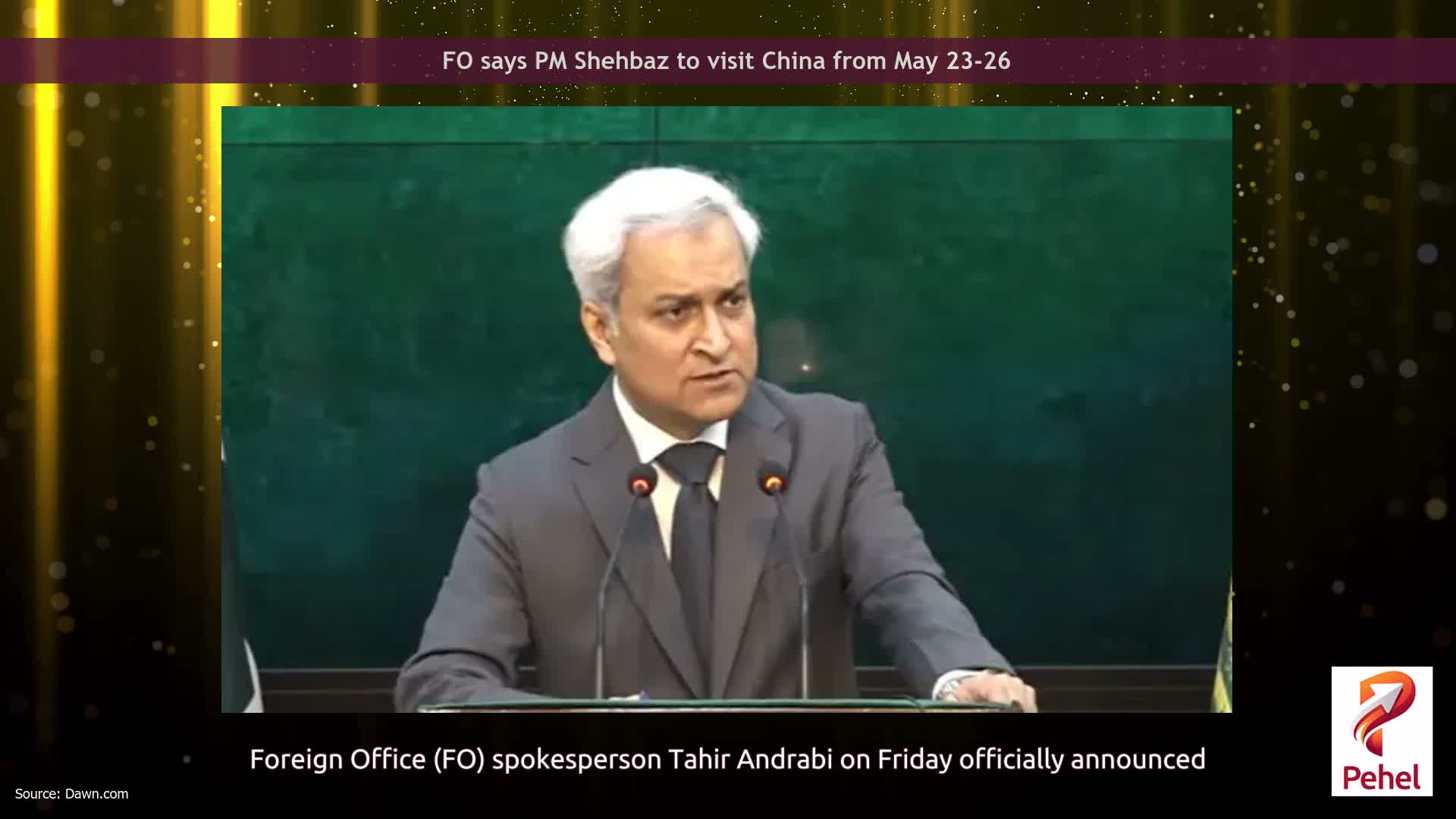 FO says PM Shehbaz to visit China from May 23-26