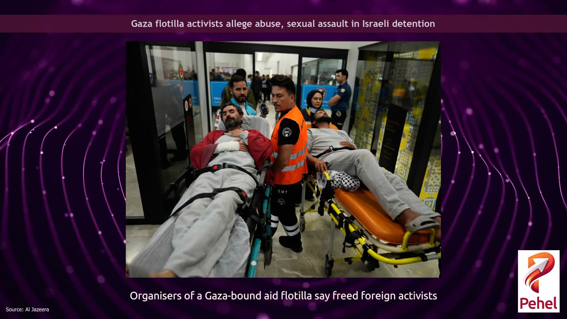 Gaza flotilla activists allege abuse, sexual assault in Israeli detention