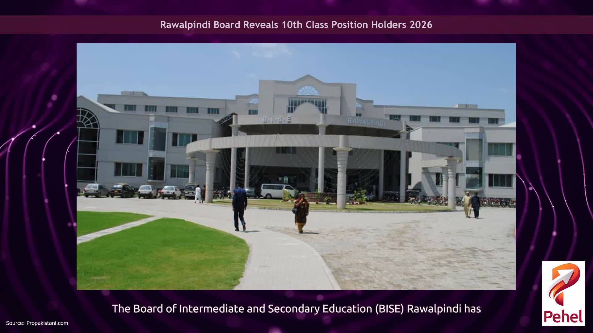 Rawalpindi Board Reveals 10th Class Position Holders 2026