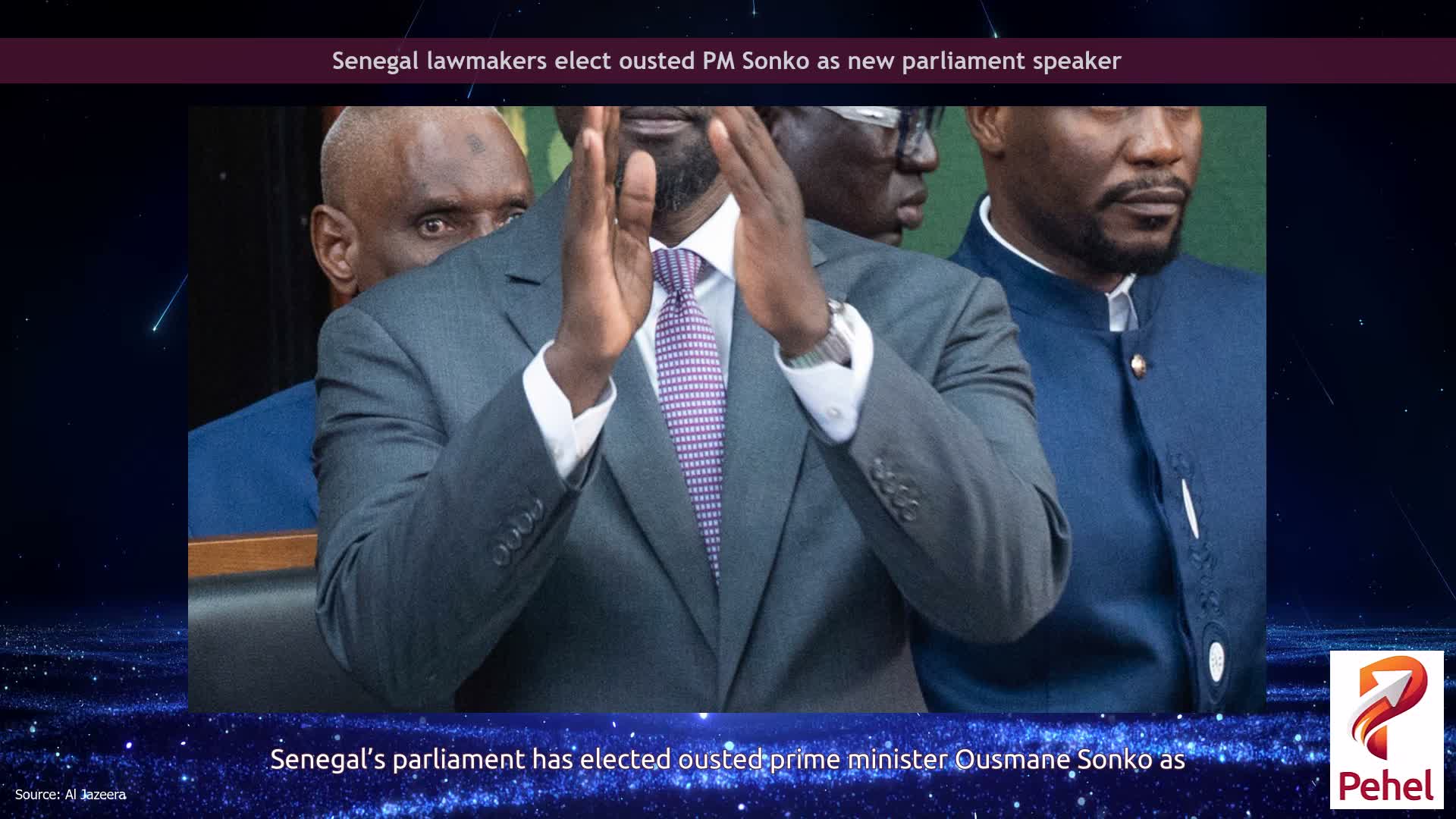 Senegal lawmakers elect ousted PM Sonko as new parliament speaker