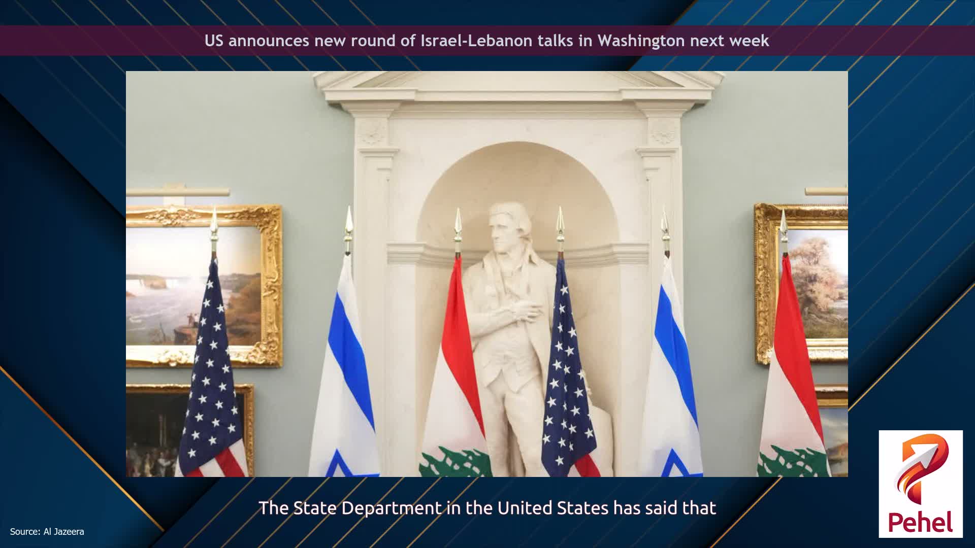 US announces new round of Israel-Lebanon talks in Washington next week