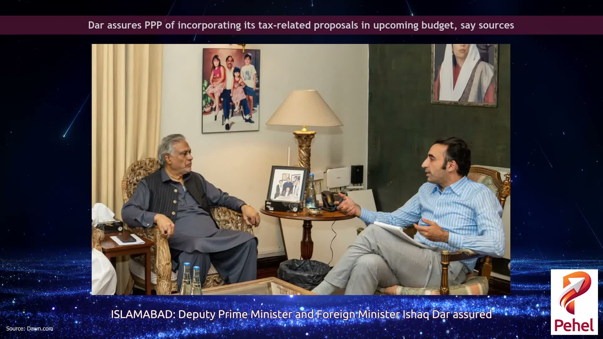 Dar assures PPP of incorporating its tax-related proposals in upcoming budget, say sources