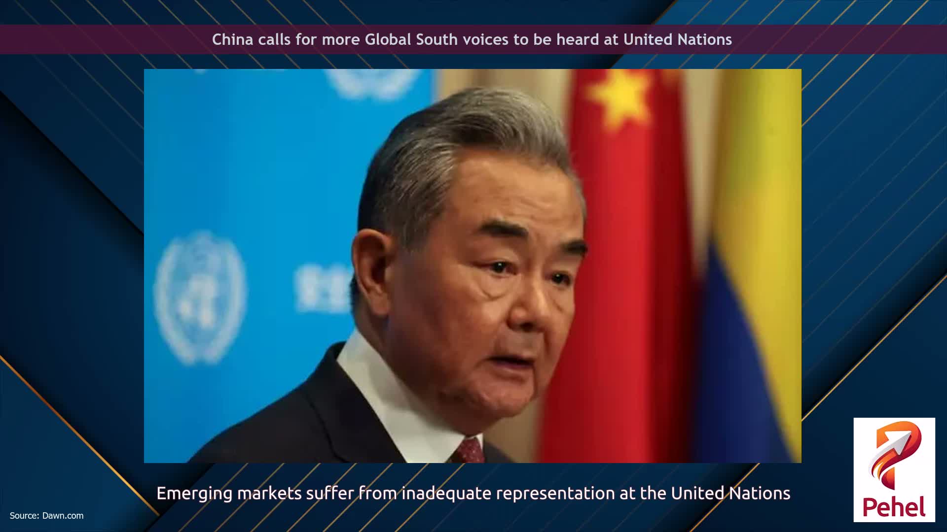 China calls for more Global South voices to be heard at United Nations