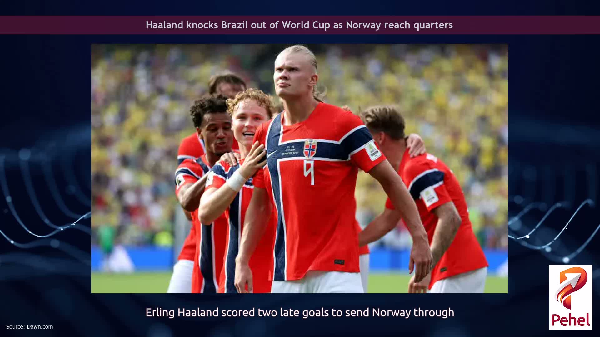 Haaland knocks Brazil out of World Cup as Norway reach quarters