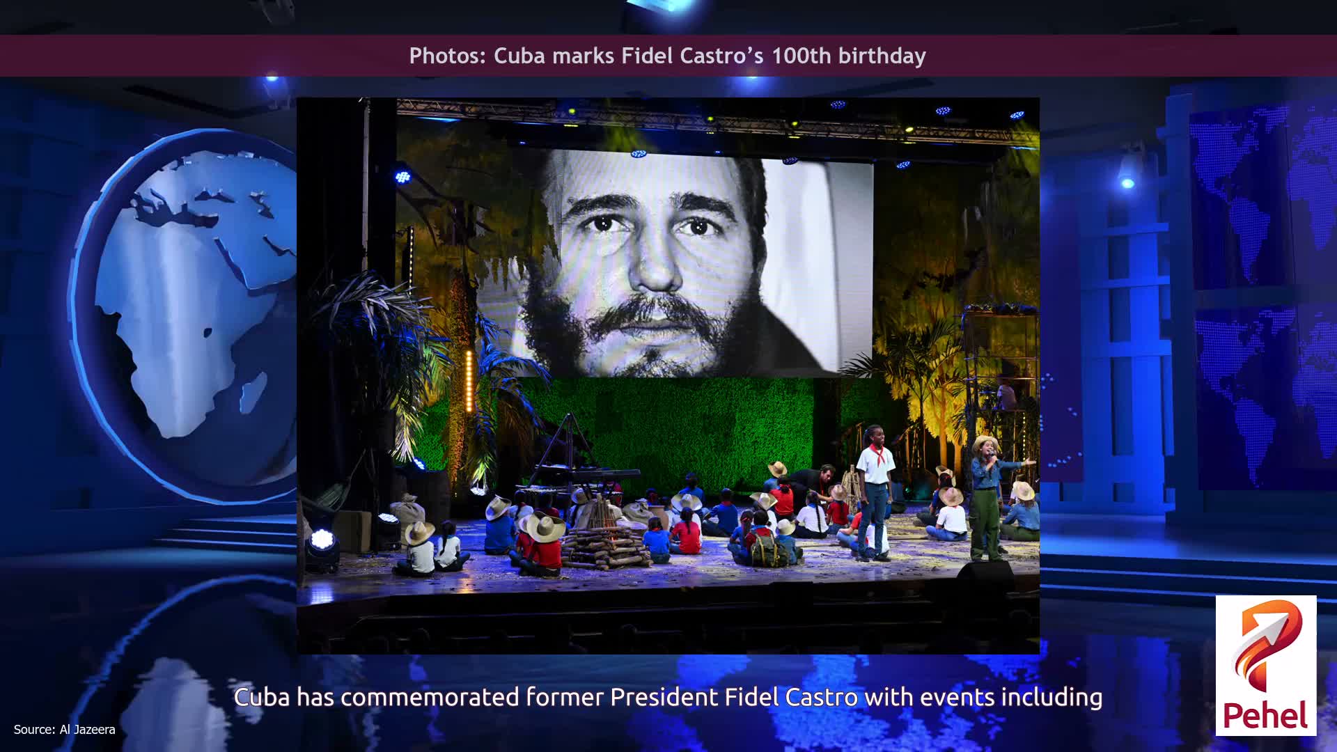 Photos: Cuba marks Fidel Castro’s 100th birthday