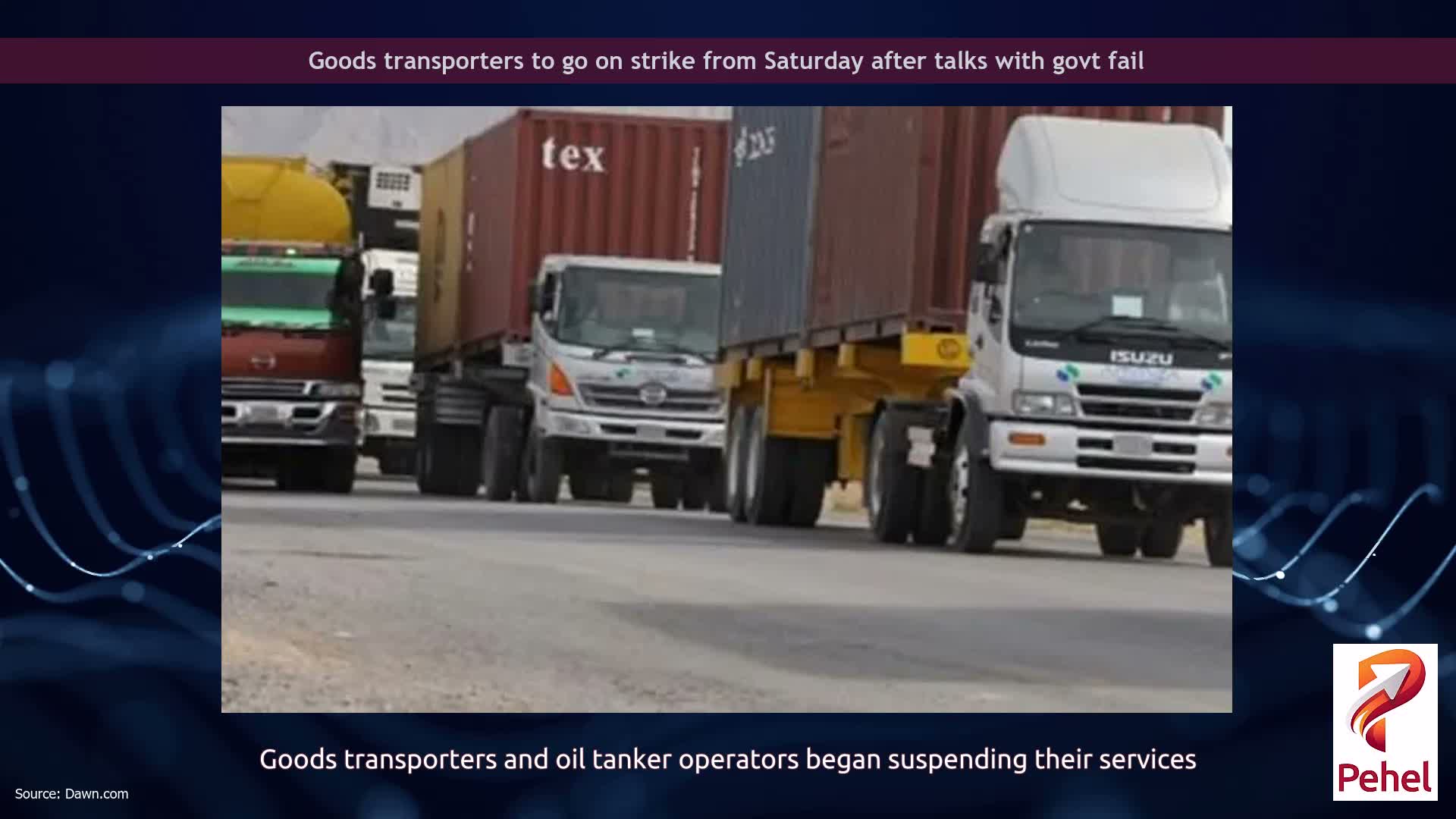 Goods transporters to go on strike from Saturday after talks with govt fail