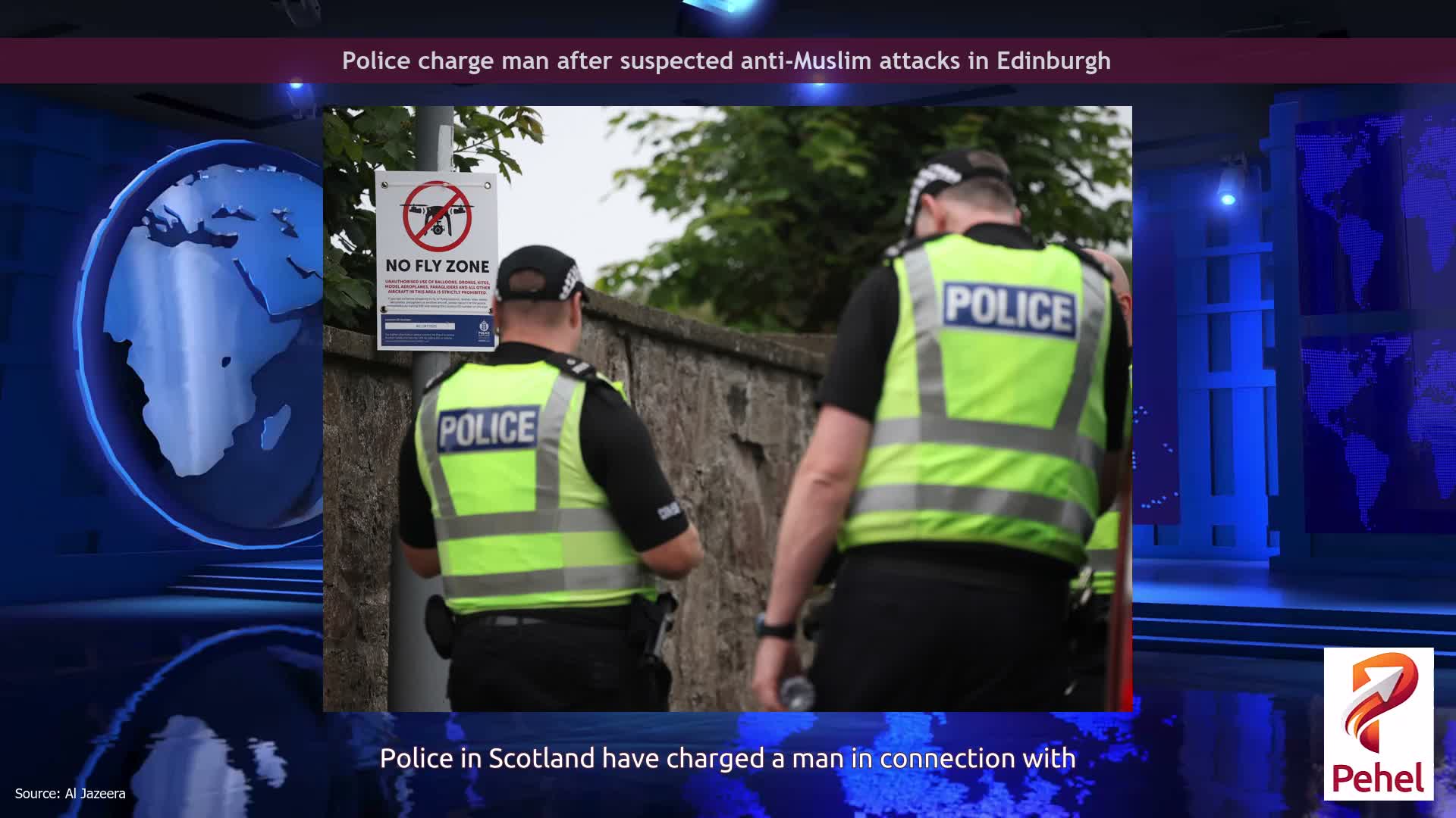 Police charge man after suspected anti-Muslim attacks in Edinburgh