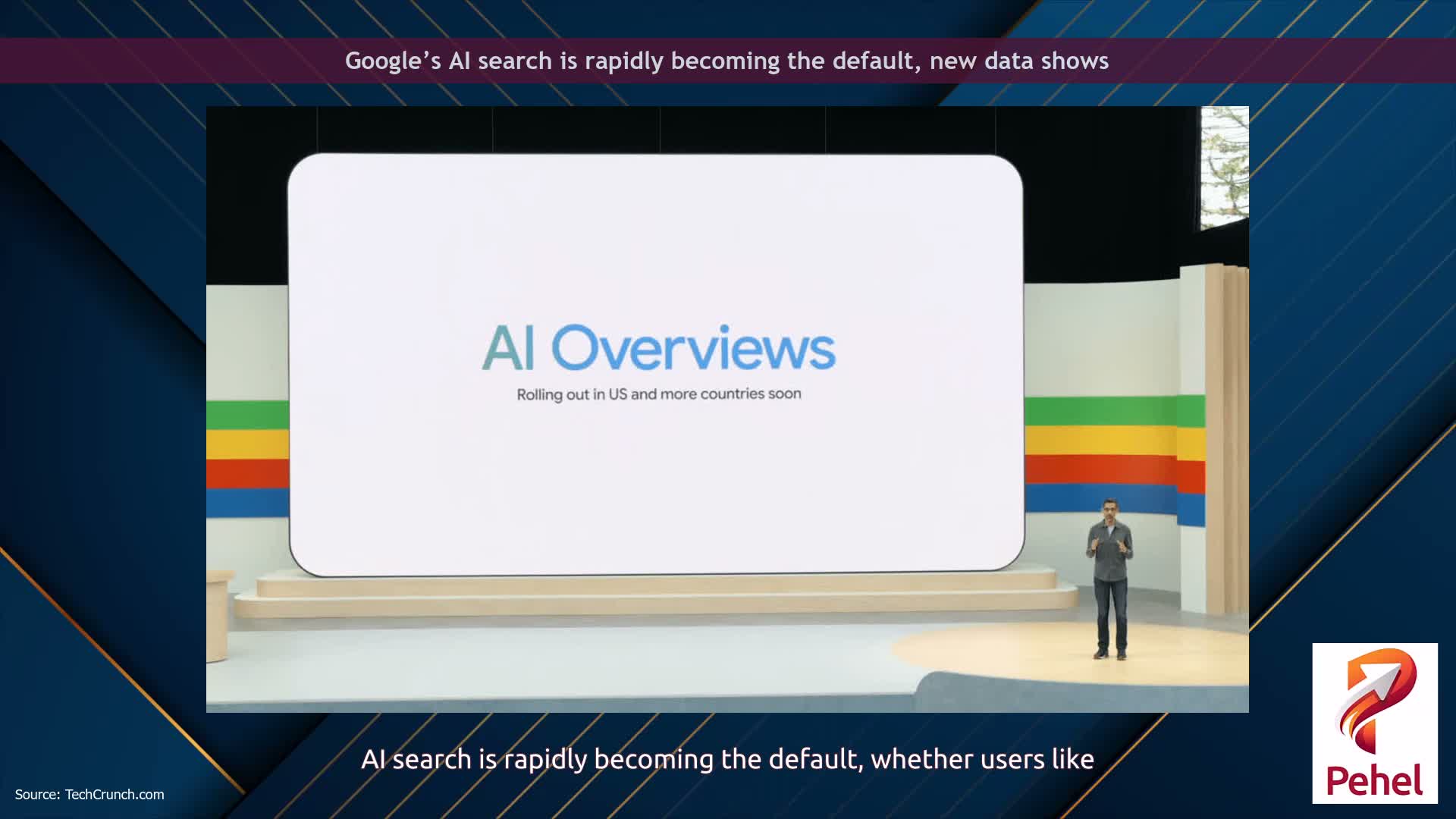Google’s AI search is rapidly becoming the default, new data shows