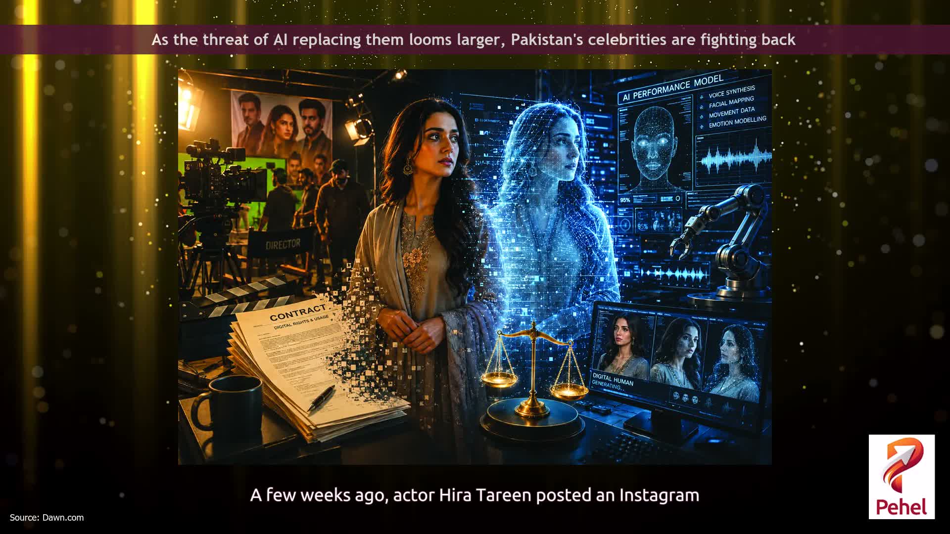 As the threat of AI replacing them looms larger, Pakistan's celebrities are fighting back