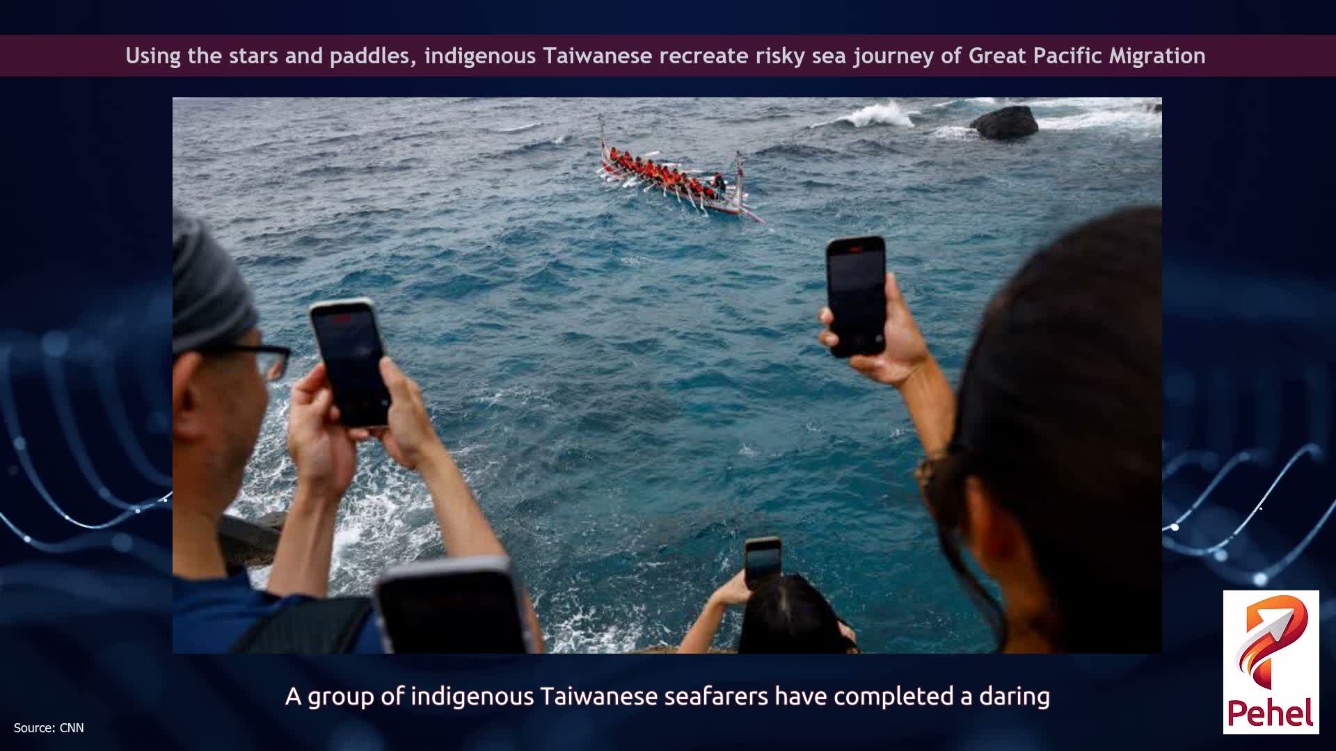 Using the stars and paddles, indigenous Taiwanese recreate risky sea journey of Great Pacific Migration