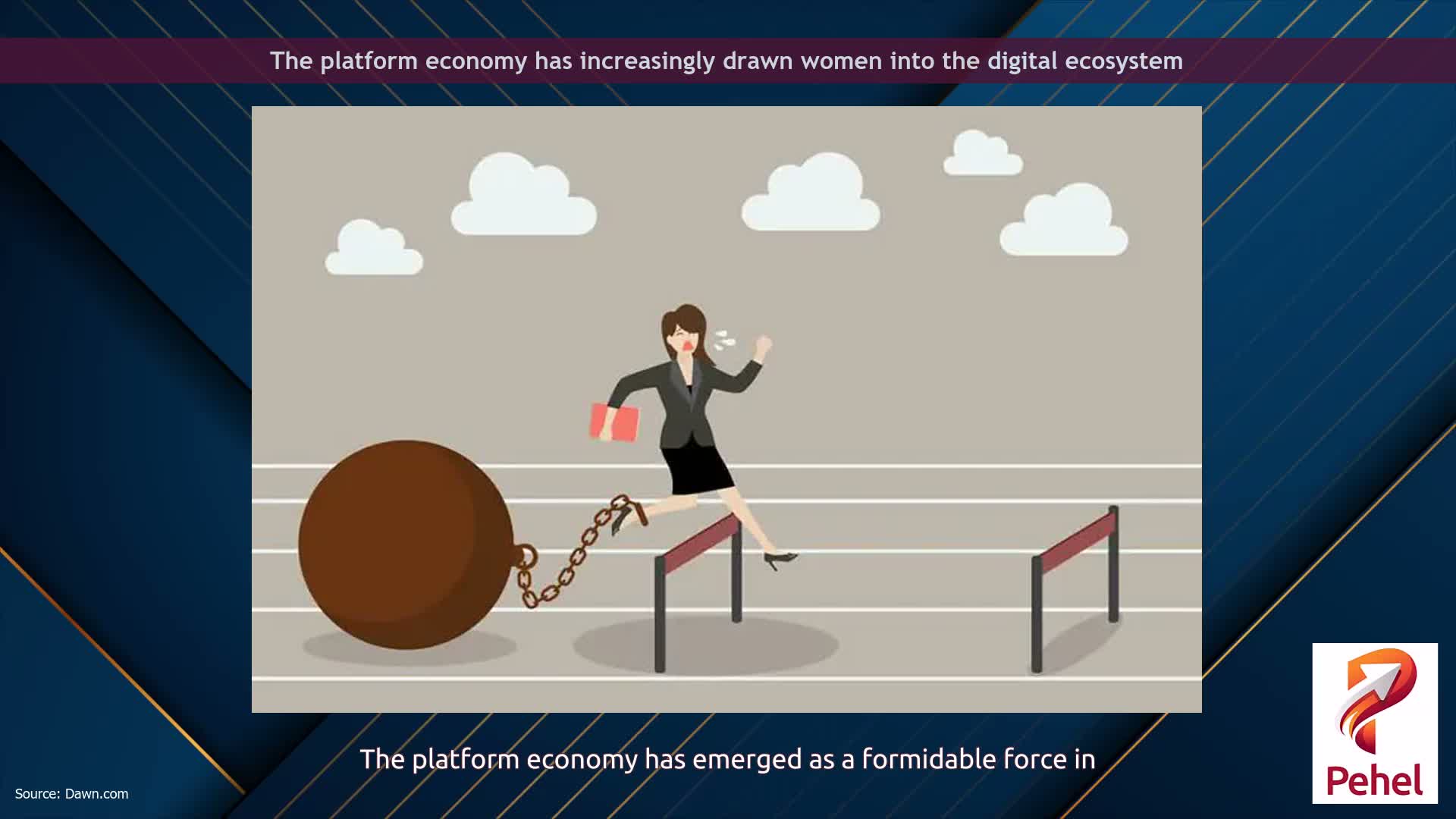 The platform economy has increasingly drawn women into the digital ecosystem