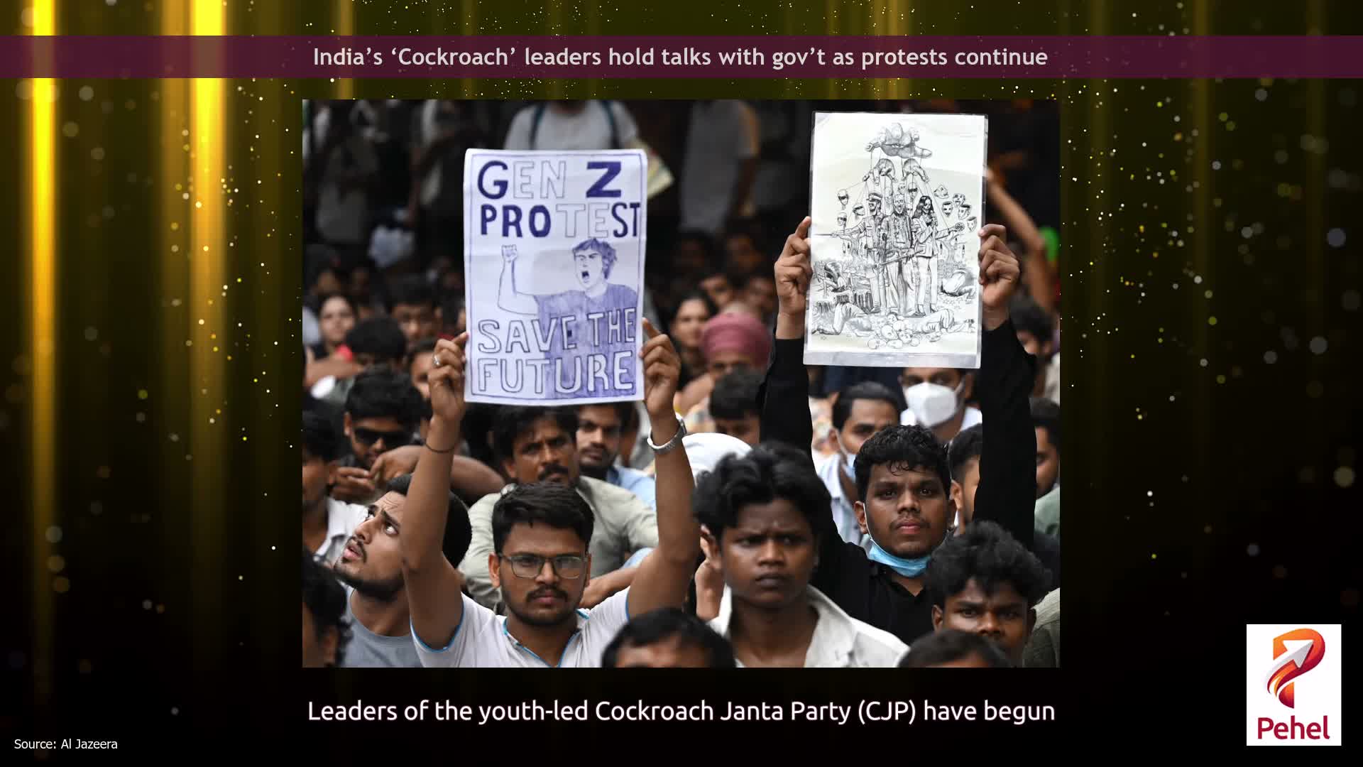 India’s ‘Cockroach’ leaders hold talks with gov’t as protests continue