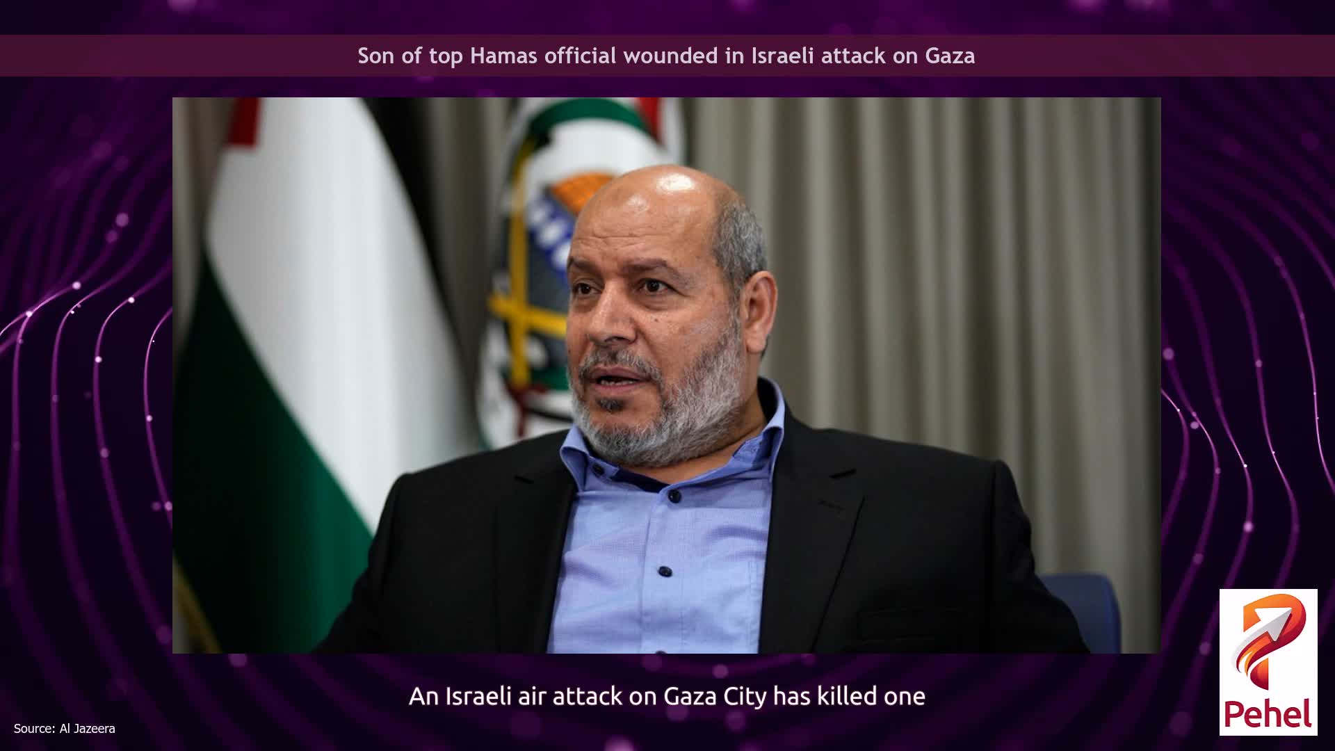 Son of top Hamas official wounded in Israeli attack on Gaza