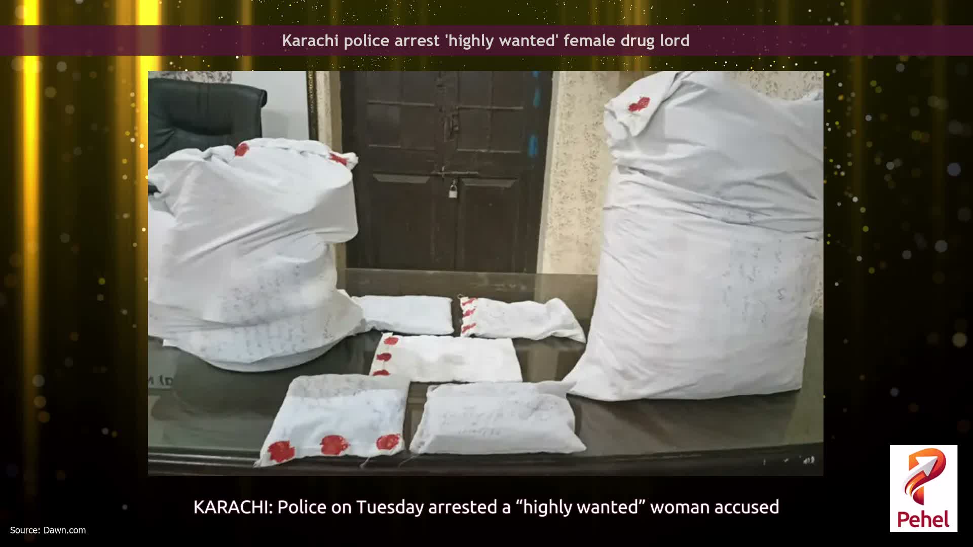 Karachi police arrest 'highly wanted' female drug lord