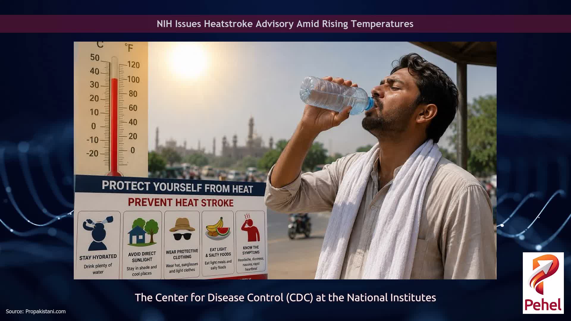 NIH Issues Heatstroke Advisory Amid Rising Temperatures