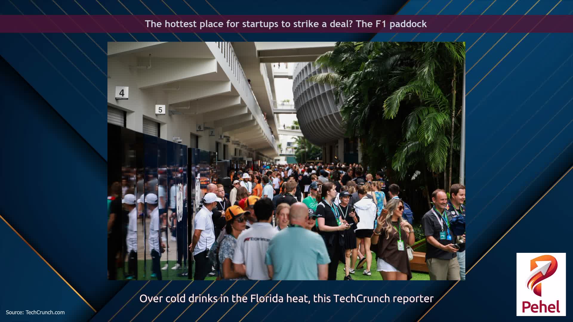 The hottest place for startups to strike a deal? The F1 paddock