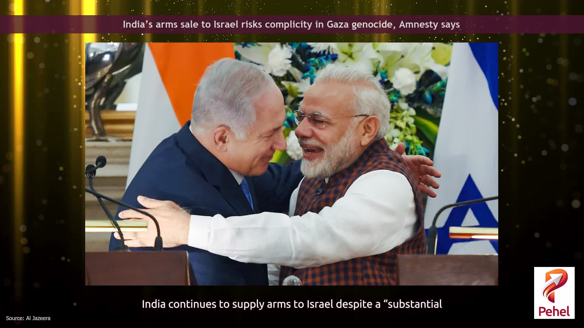 India’s arms sale to Israel risks complicity in Gaza genocide, Amnesty says