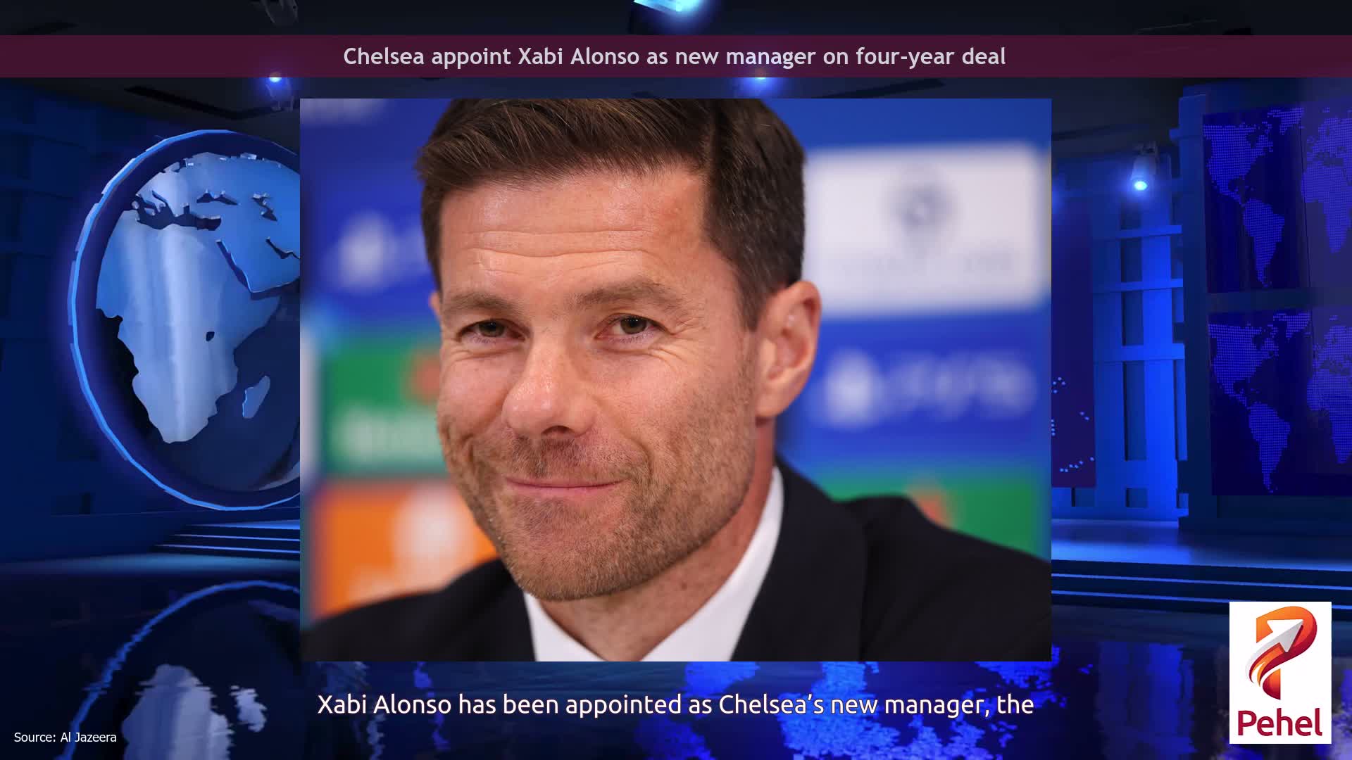 Chelsea appoint Xabi Alonso as new manager on four-year deal