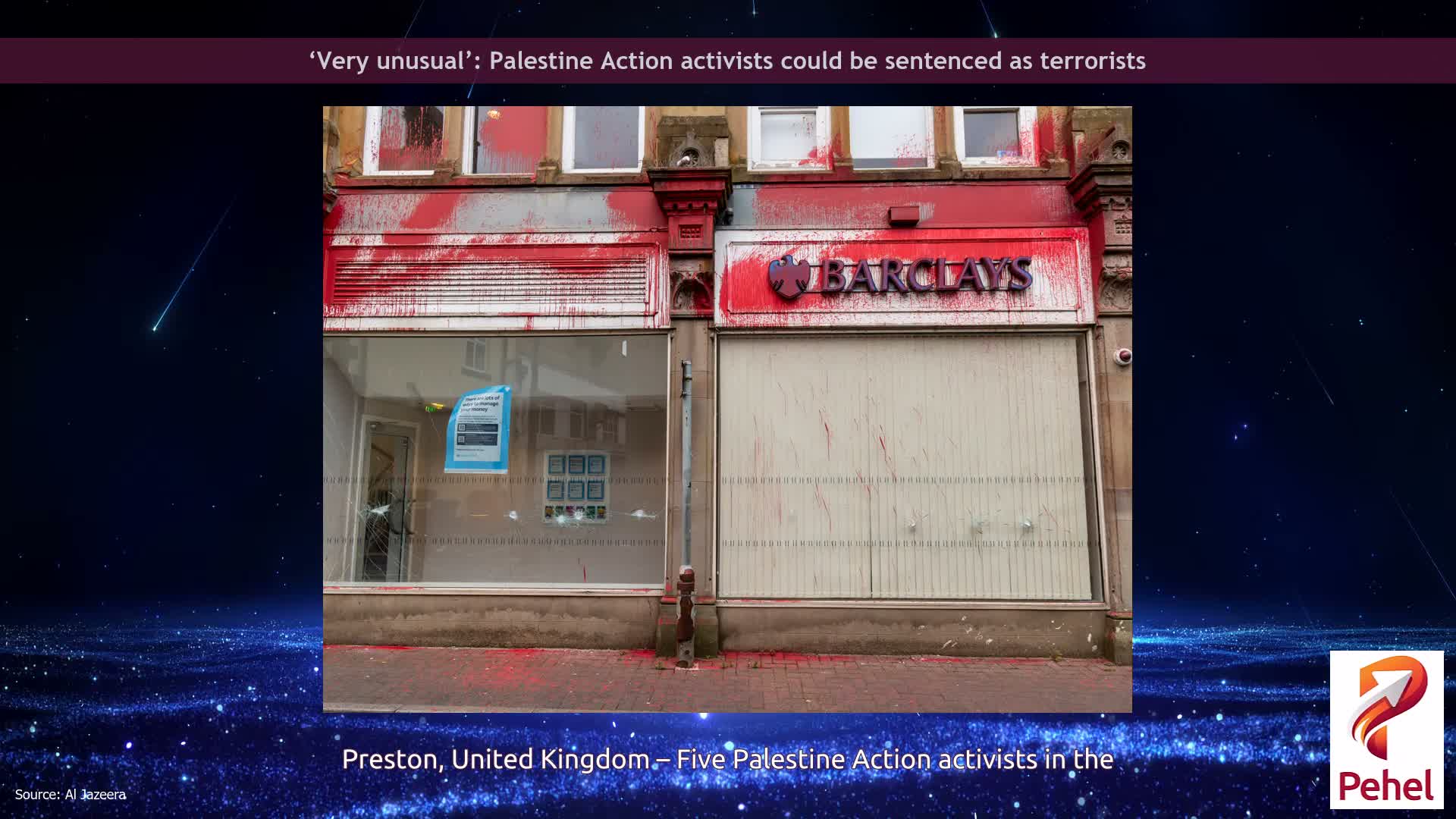 ‘Very unusual’: Palestine Action activists could be sentenced as terrorists