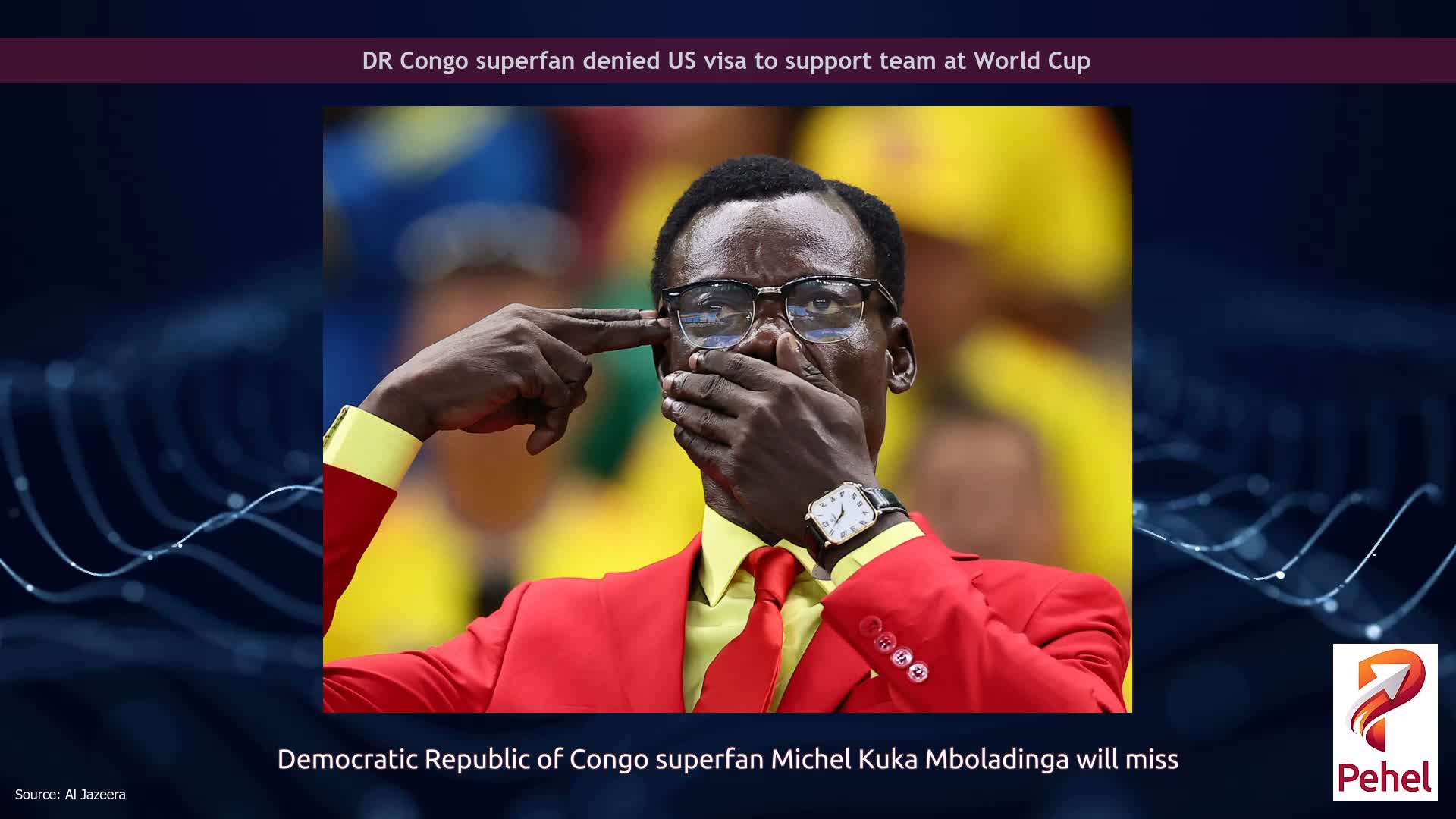 DR Congo superfan denied US visa to support team at World Cup