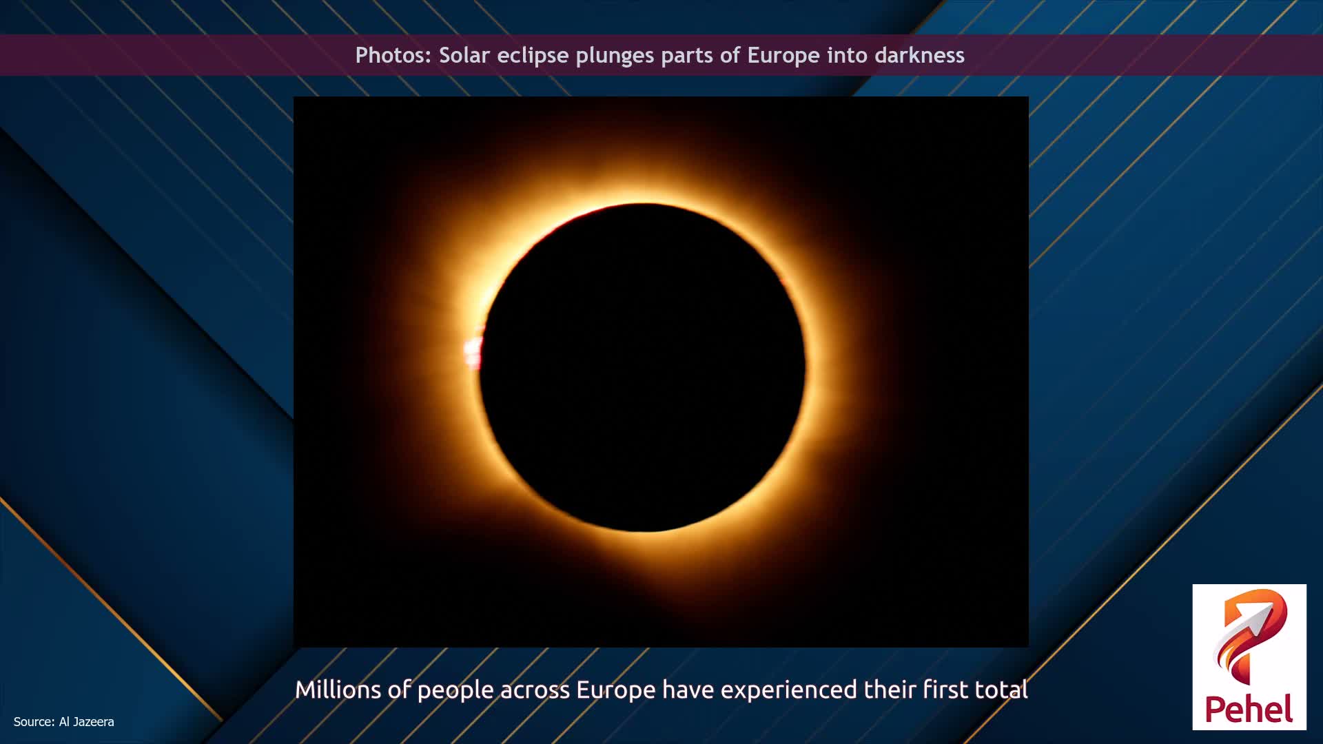 Photos: Solar eclipse plunges parts of Europe into darkness