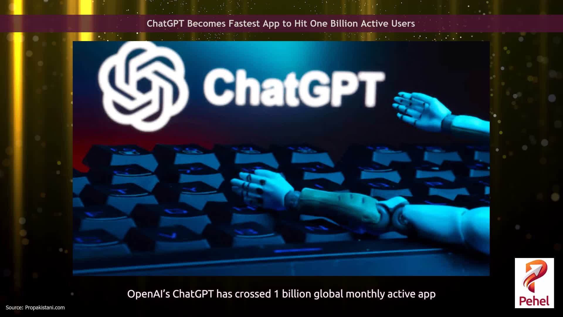 ChatGPT Becomes Fastest App to Hit One Billion Active Users