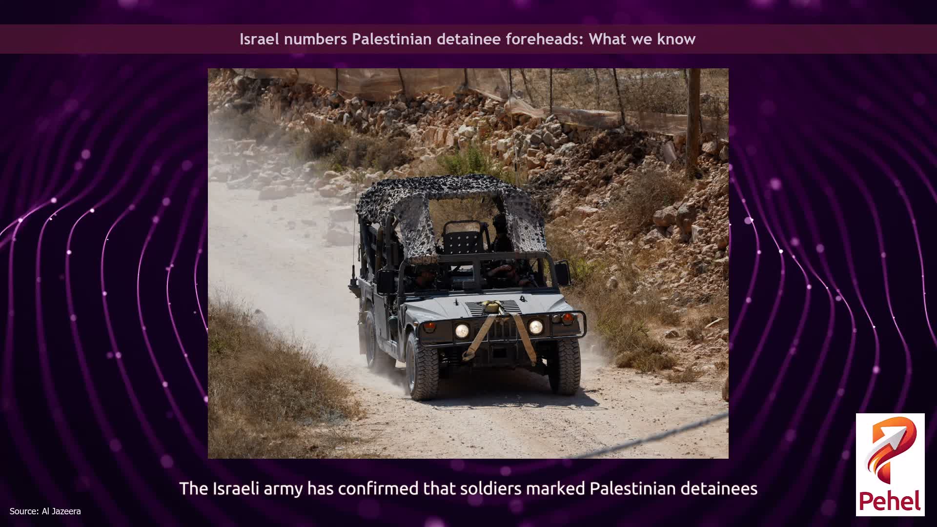 Israel numbers Palestinian detainee foreheads: What we know