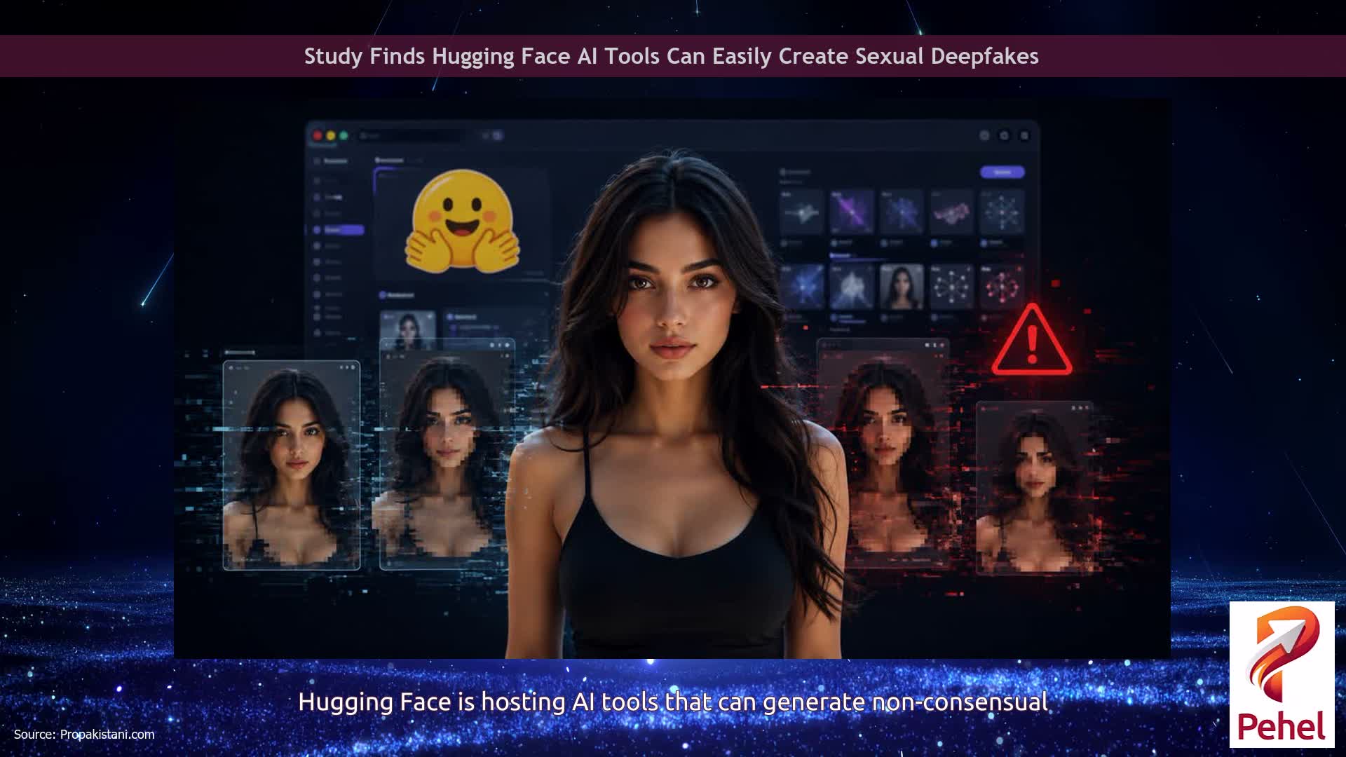 Study Finds Hugging Face AI Tools Can Easily Create Sexual Deepfakes