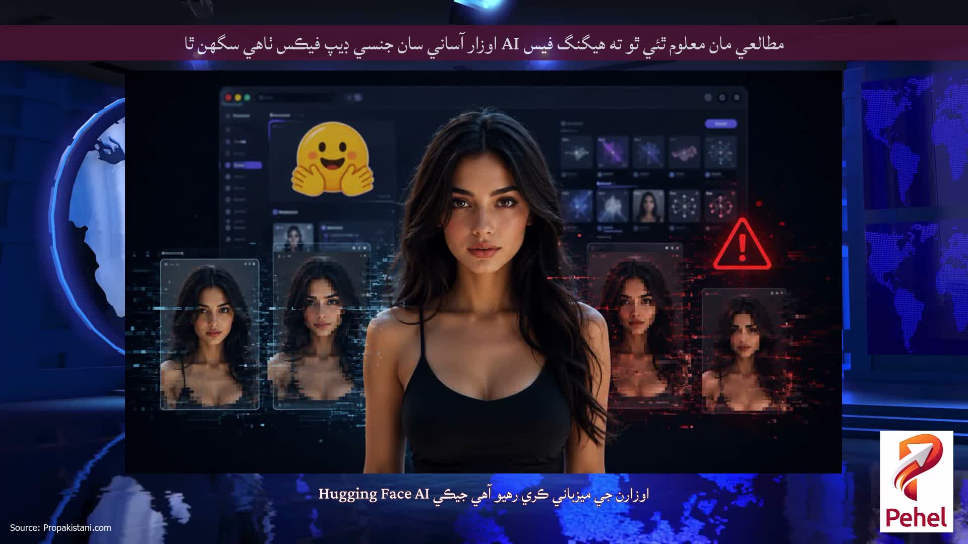 مطالعي مان معلوم ٿئي ٿو ته هيگنگ فيس AI اوزار آساني سان جنسي ڊيپ فيڪس ٺاهي سگھن ٿا