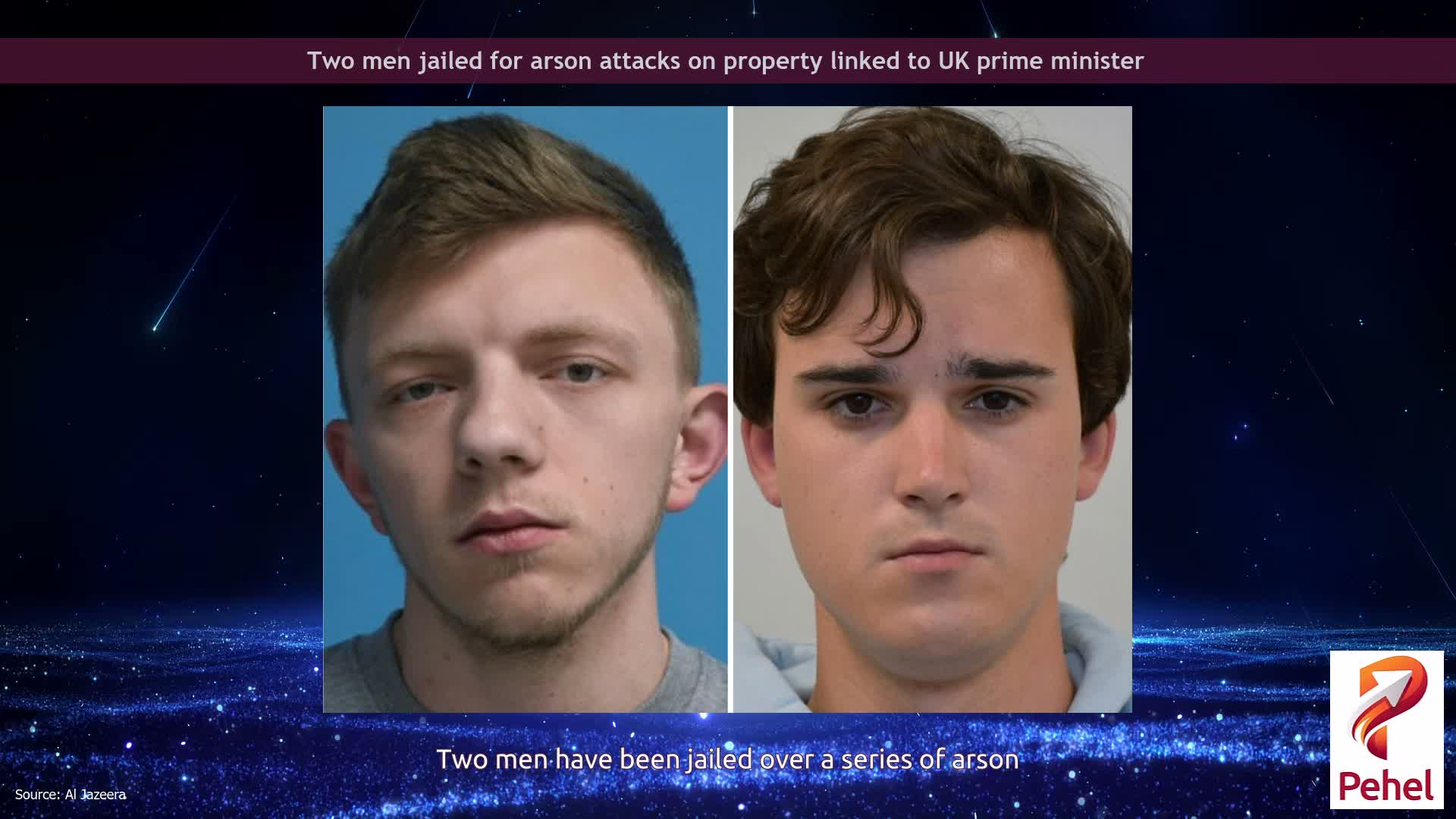Two men jailed for arson attacks on property linked to UK prime minister