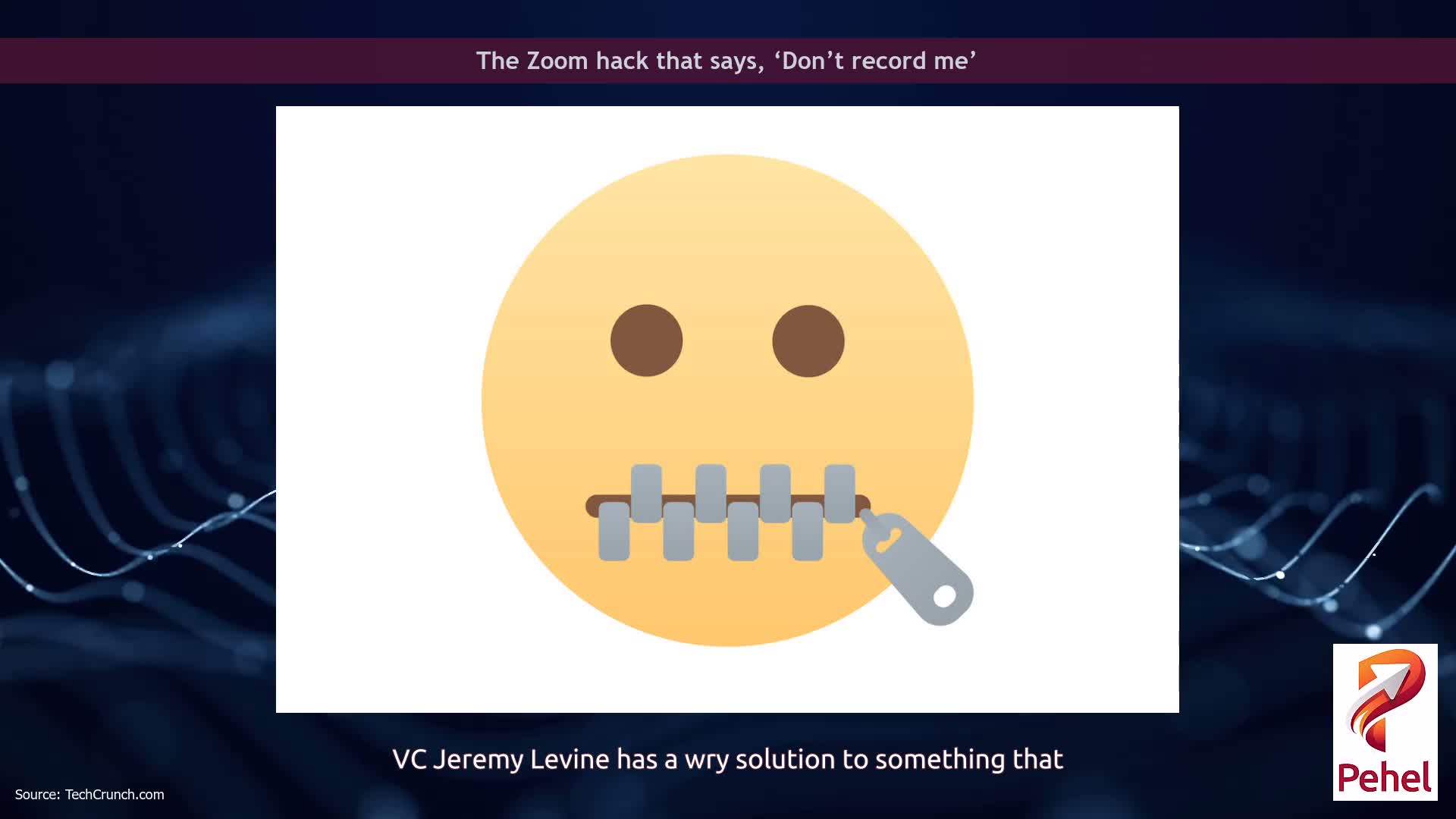 The Zoom hack that says, ‘Don’t record me’