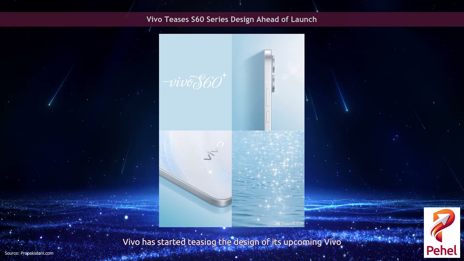 Vivo Teases S60 Series Design Ahead of Launch