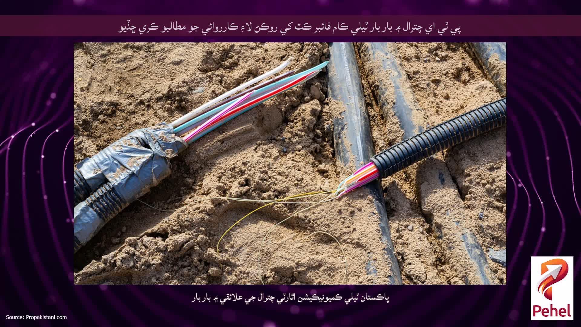 پي ٽي اي چترال ۾ بار بار ٽيلي ڪام فائبر ڪٽ کي روڪڻ لاءِ ڪارروائي جو مطالبو ڪري ڇڏيو