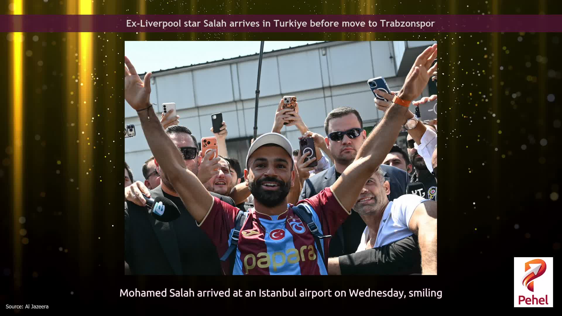 Ex-Liverpool star Salah arrives in Turkiye before move to Trabzonspor