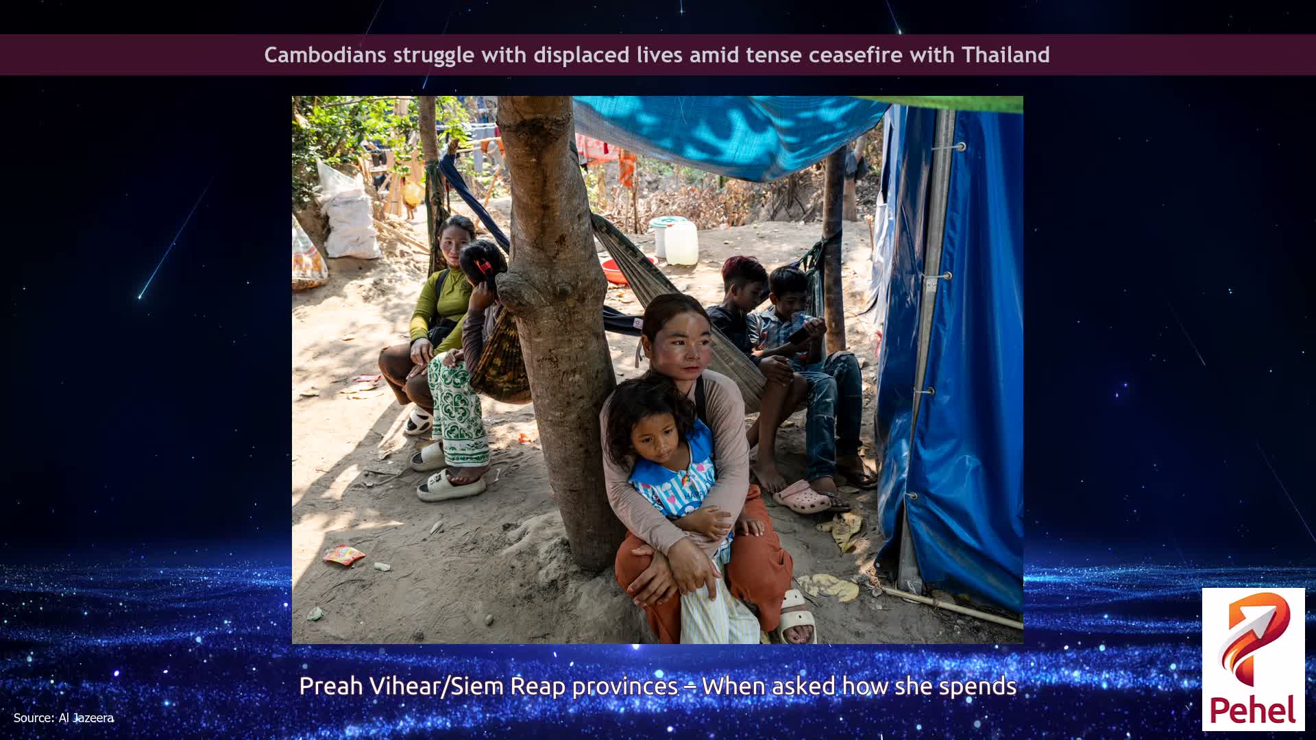 Cambodians struggle with displaced lives amid tense ceasefire with Thailand