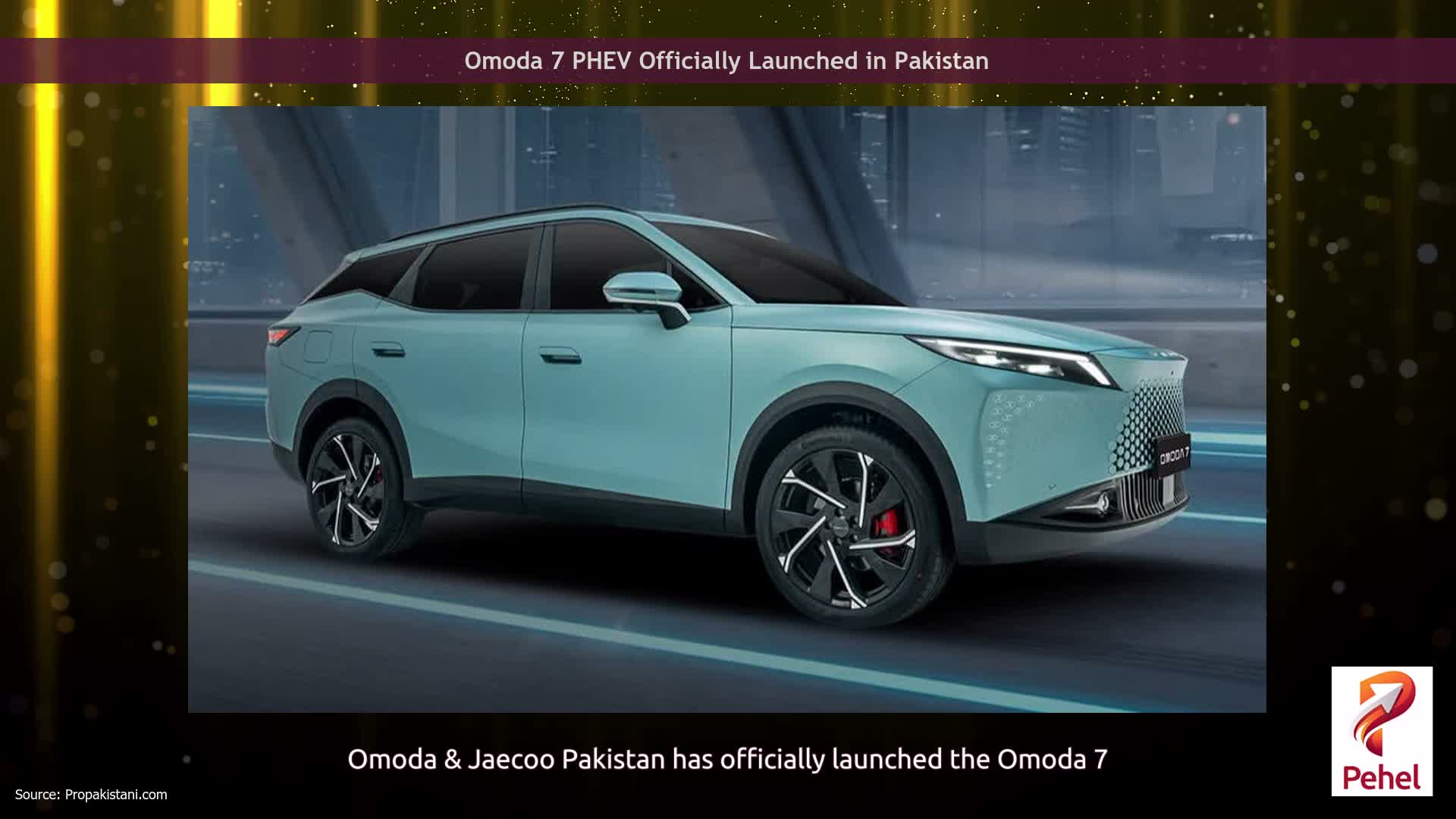 Omoda 7 PHEV Officially Launched in Pakistan