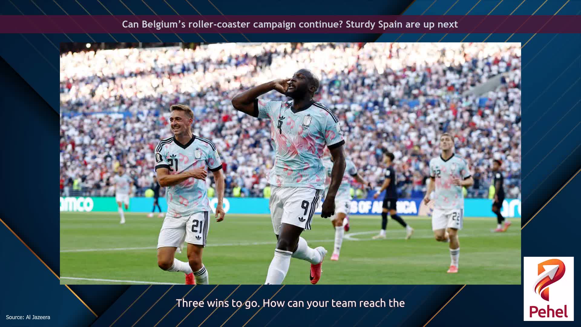 Can Belgium’s roller-coaster campaign continue? Sturdy Spain are up next
