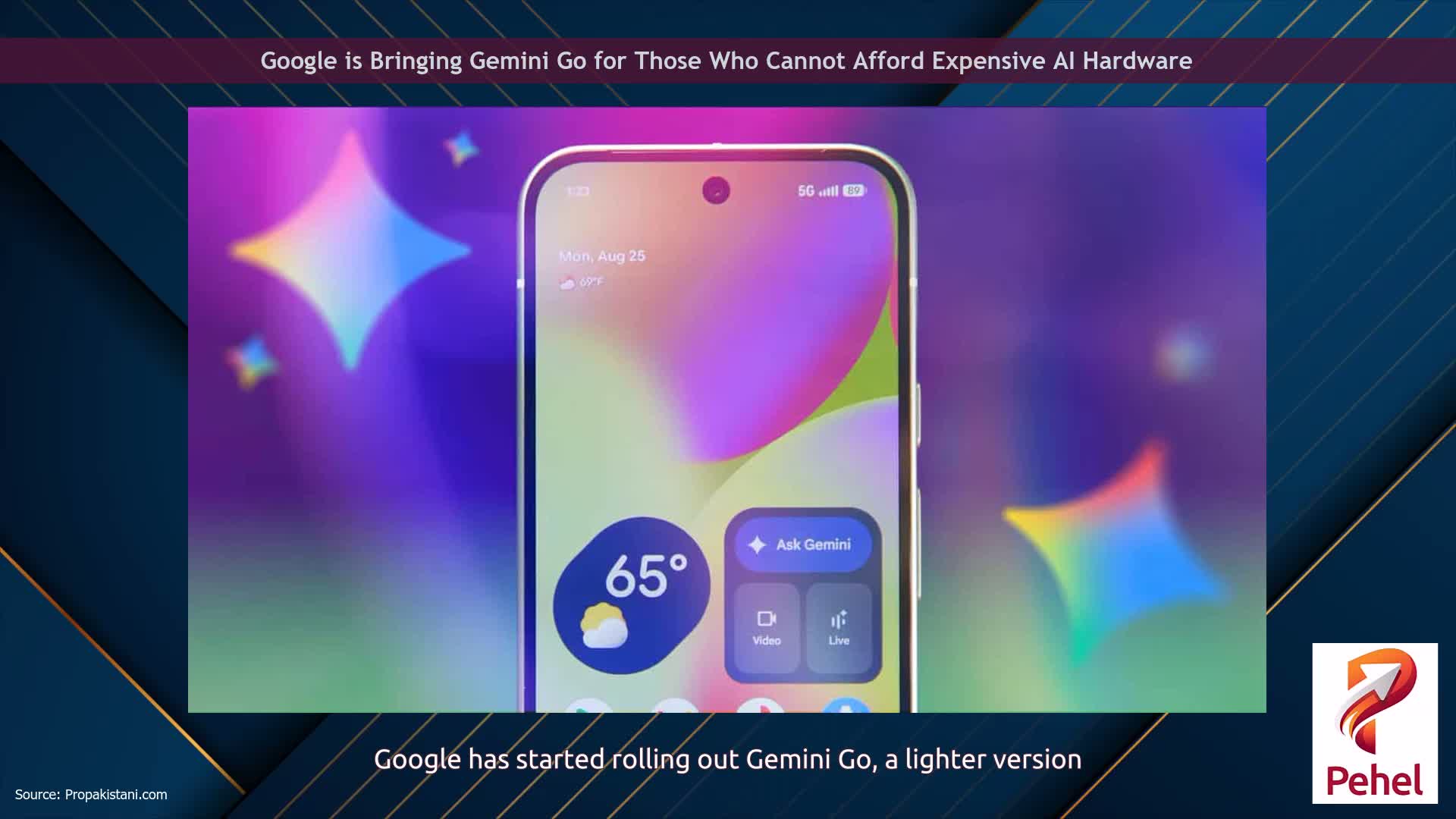 Google is Bringing Gemini Go for Those Who Cannot Afford Expensive AI Hardware